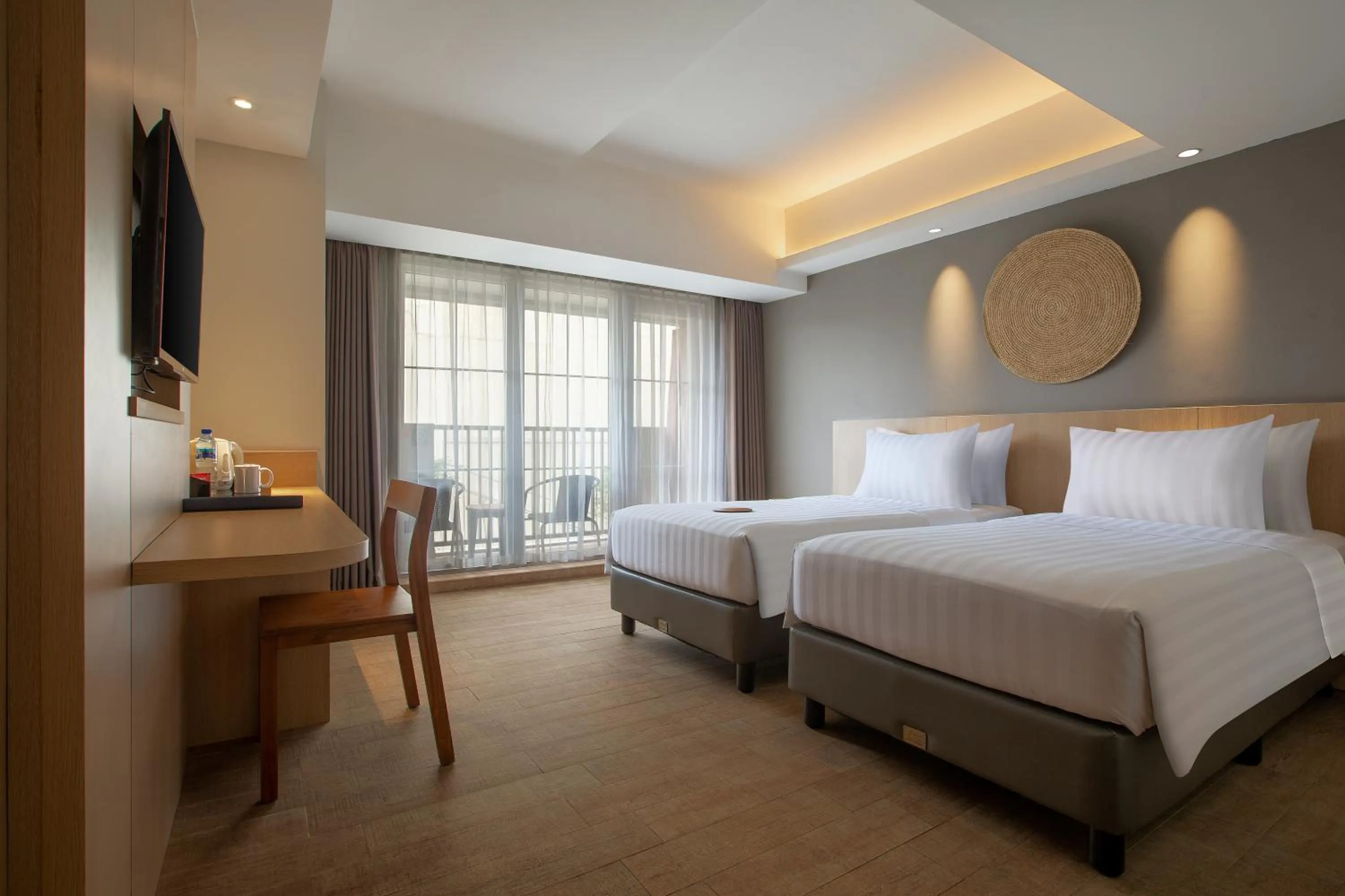 Property building, Bed in Aveta Hotel Malioboro