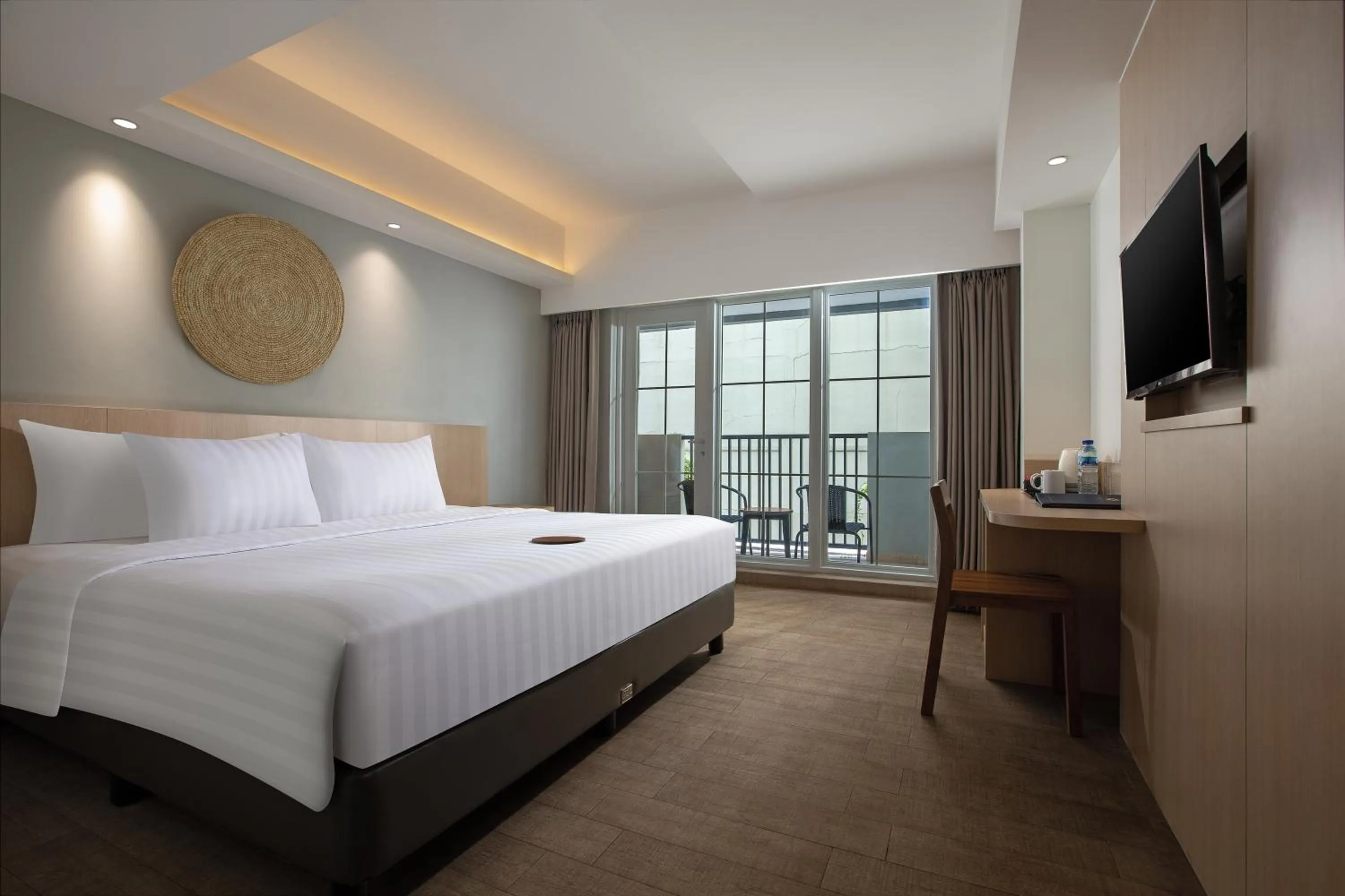Property building, Bed in Aveta Hotel Malioboro