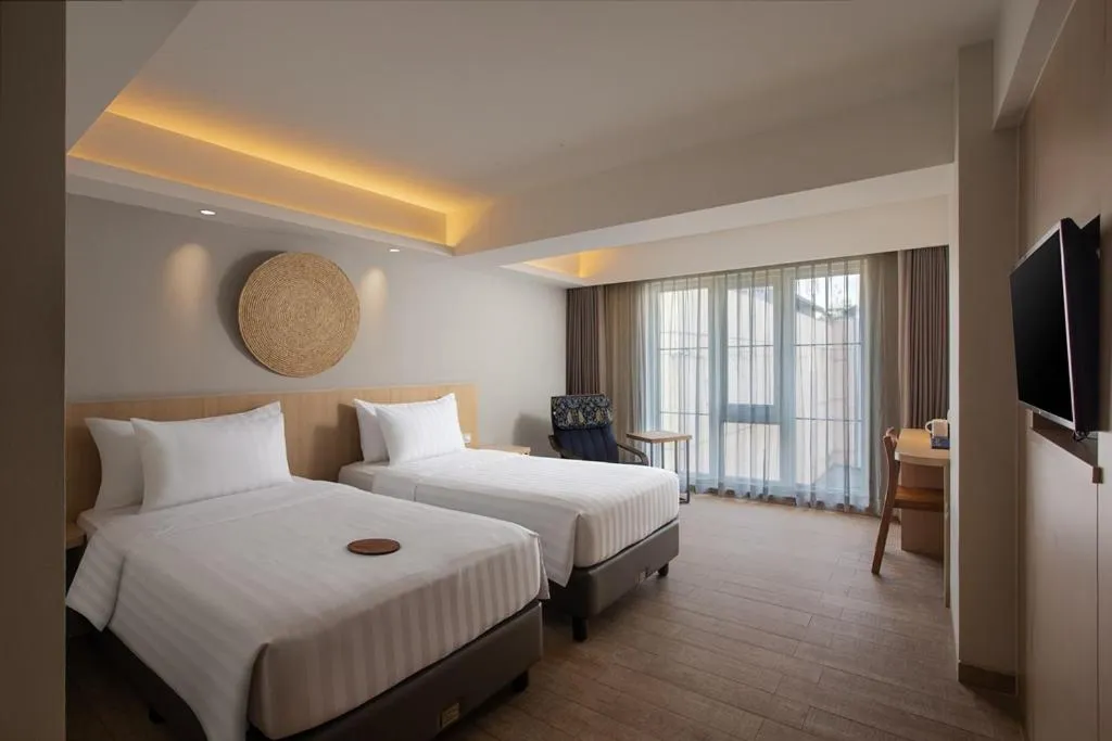 Property building, Bed in Aveta Hotel Malioboro