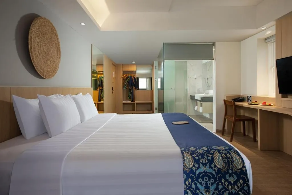 Property building, Bed in Aveta Hotel Malioboro