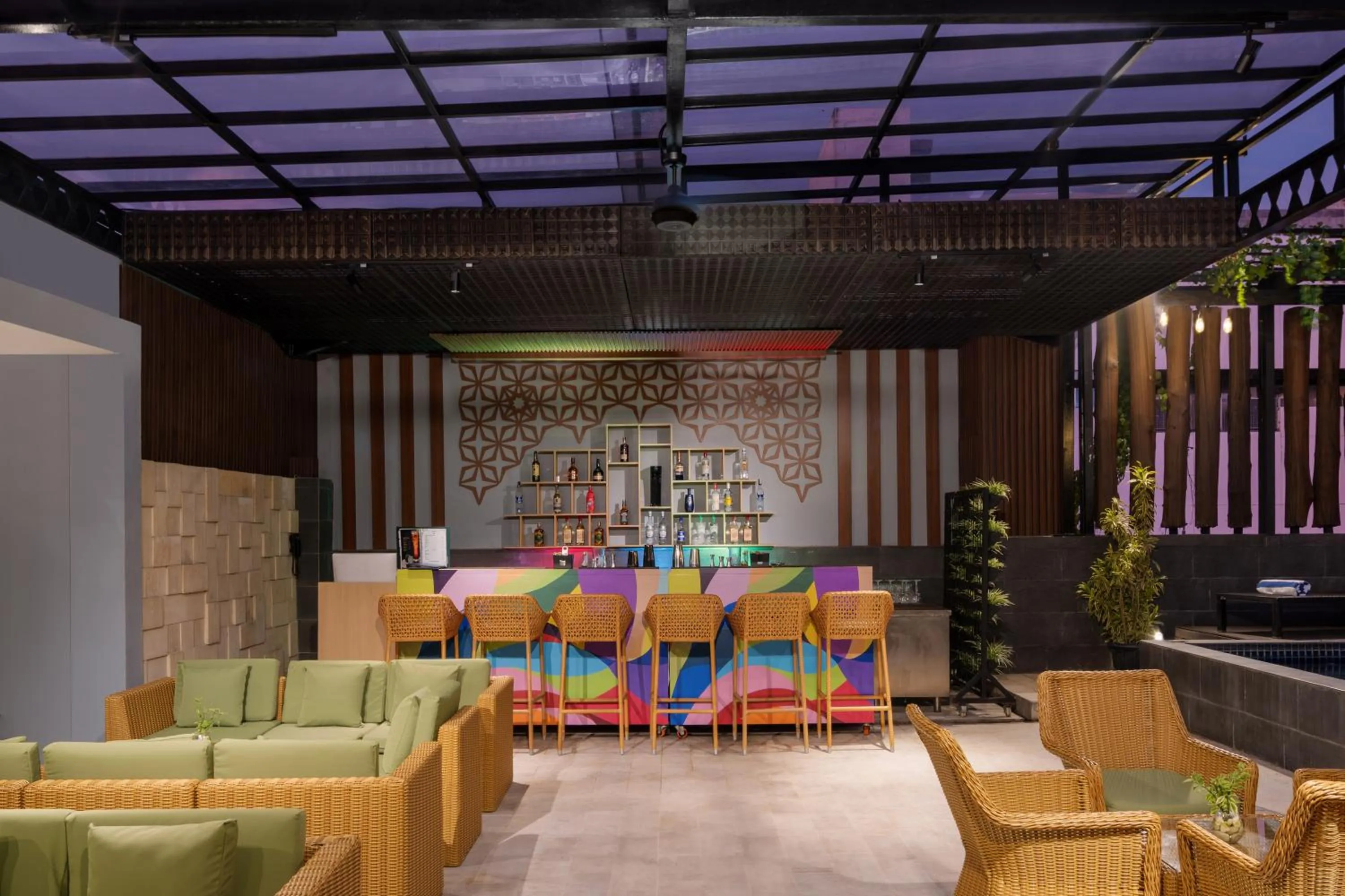Lounge or bar in Aveta Hotel Malioboro