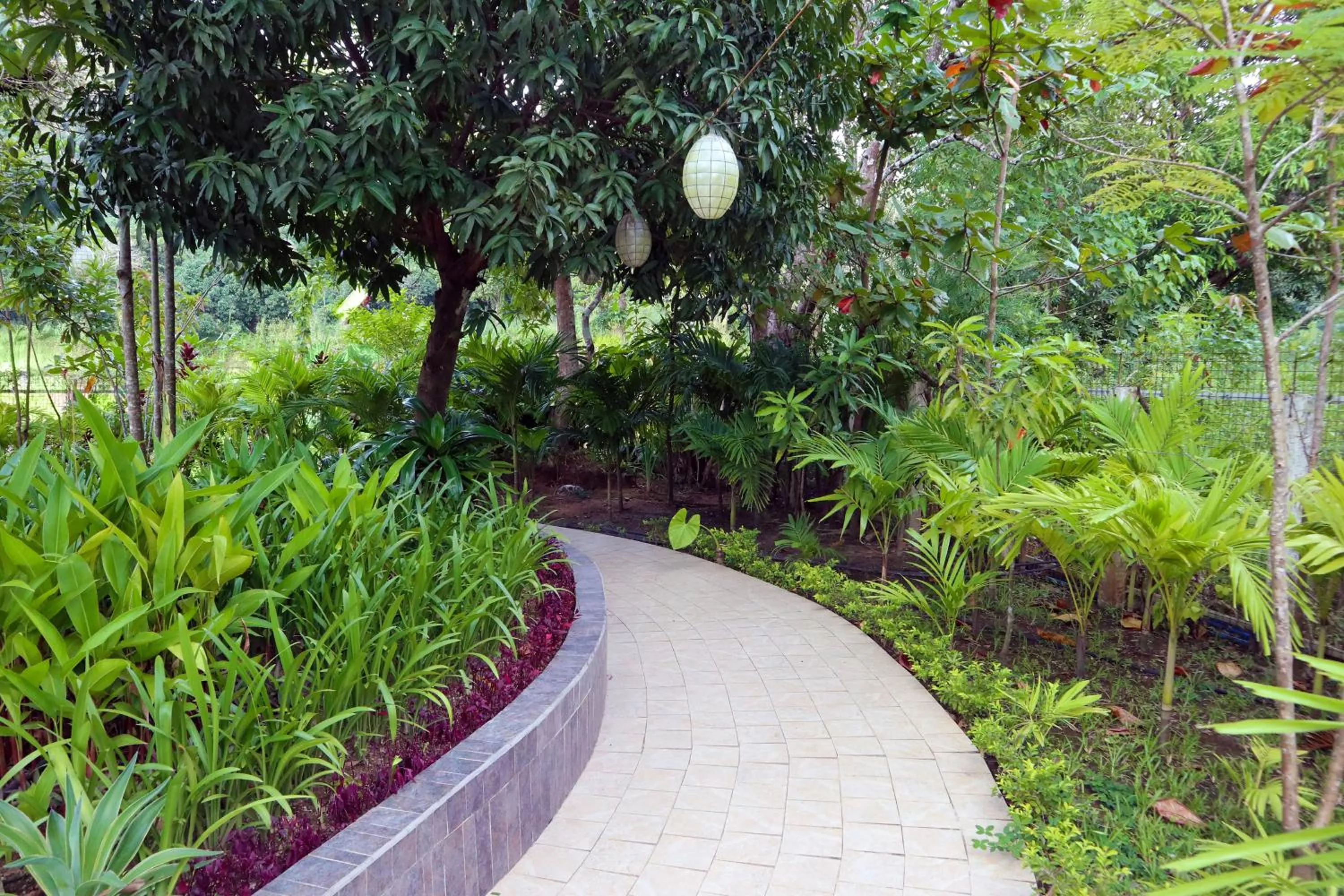 Garden in Fernvale Leisure Club and Resort
