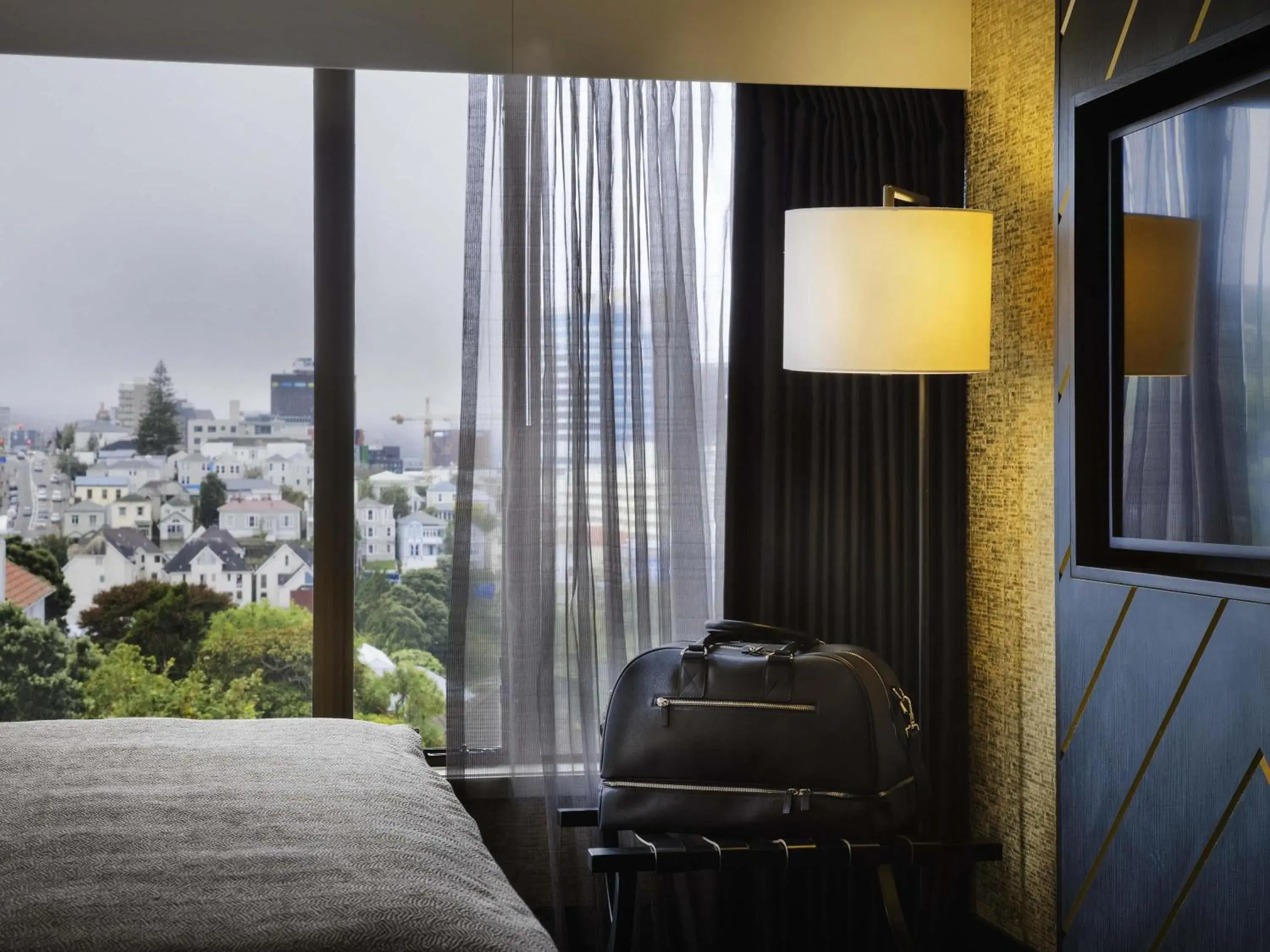 Bedroom, Bed in Mövenpick Hotel Wellington Bedroom, Bed in Mövenpick Hotel Wellington