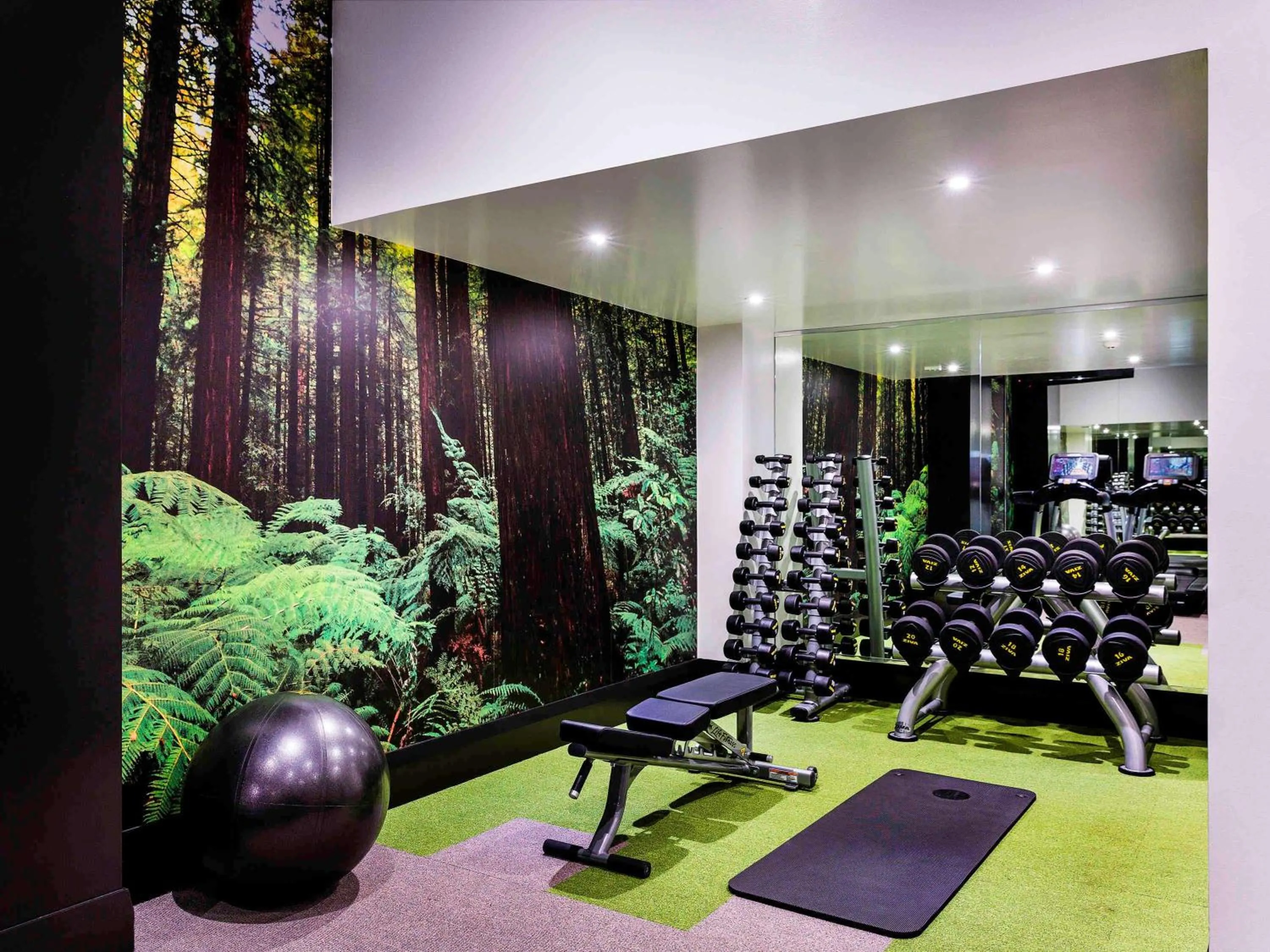 Fitness centre/facilities in Mövenpick Hotel Wellington