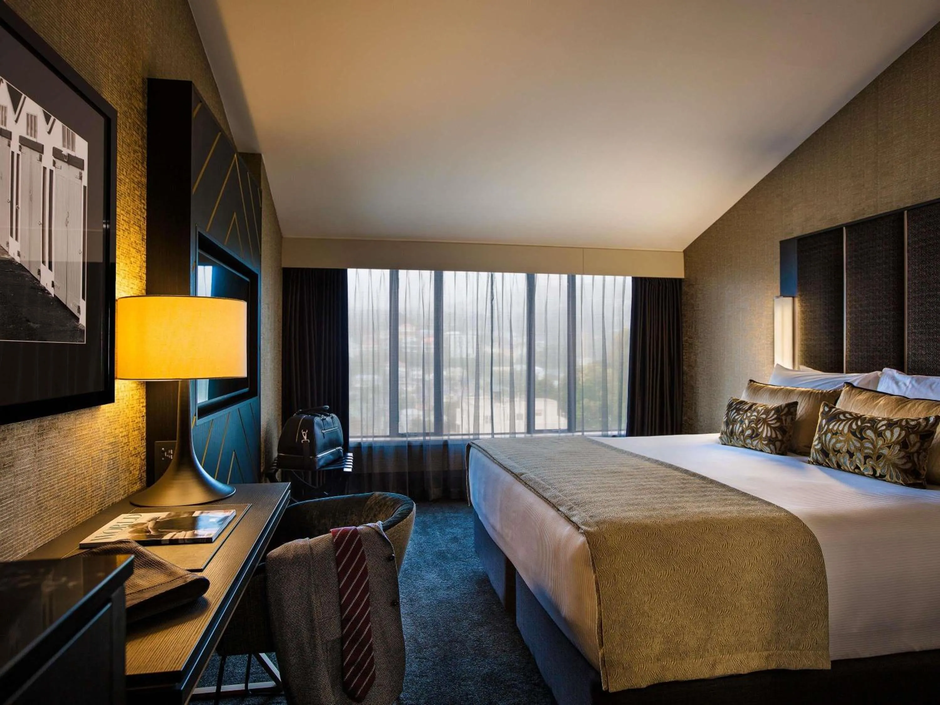 Photo of the whole room, Bed in Mövenpick Hotel Wellington