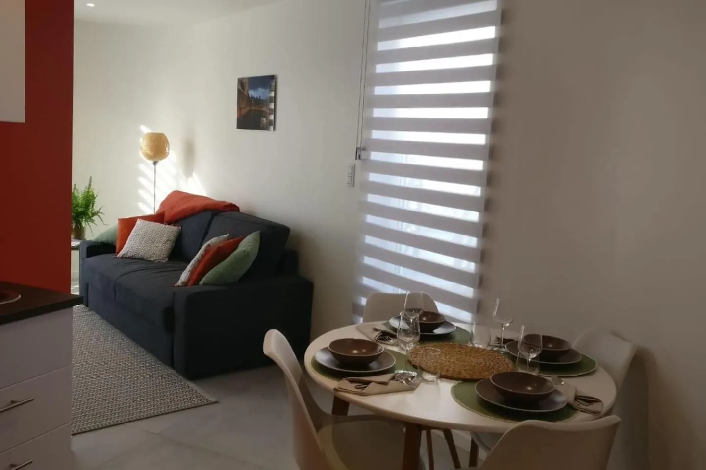 Living room in Studio Brussels Airport - Central