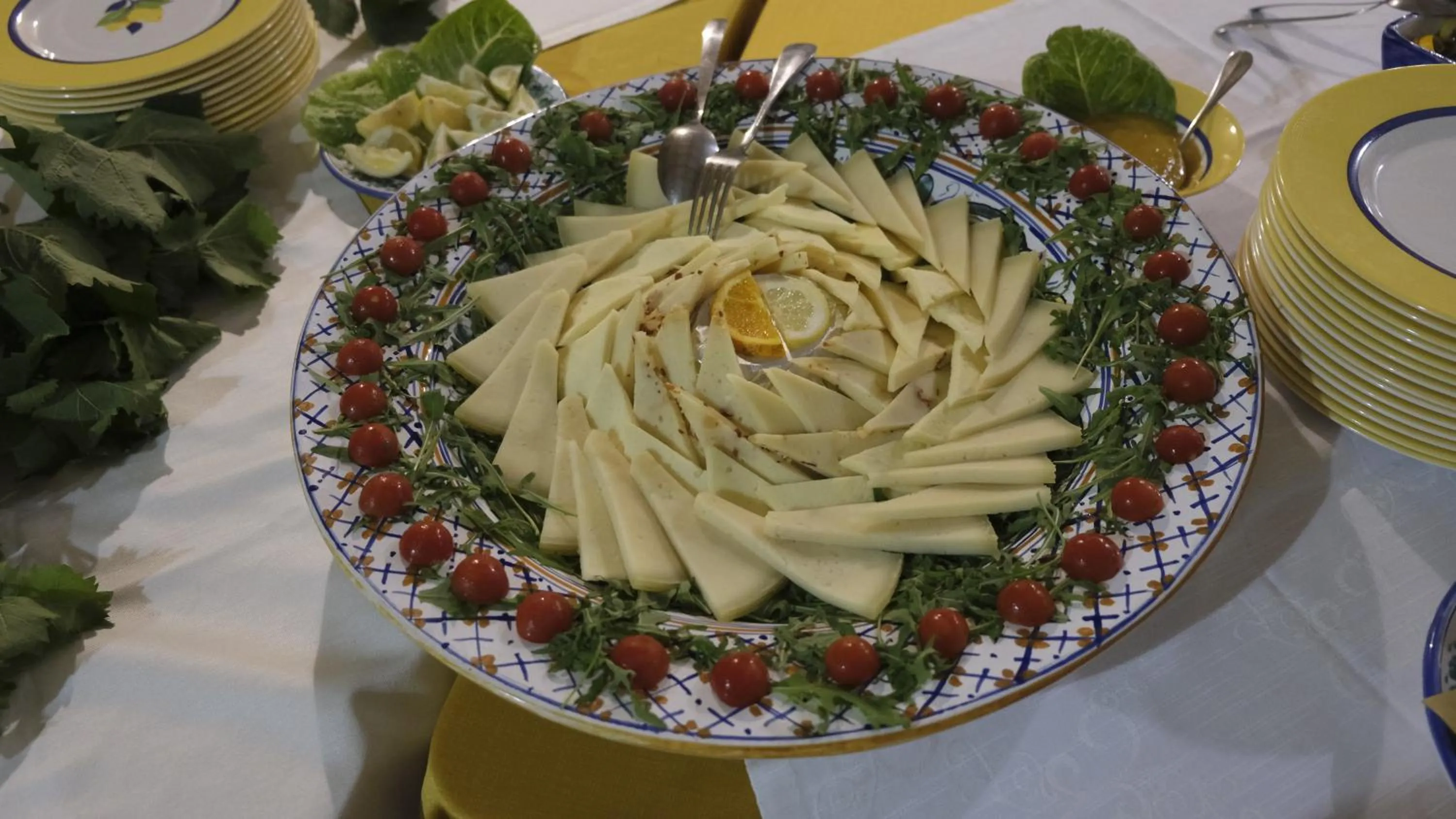 Lunch in Fattoria Manostalla Villa Chiarelli