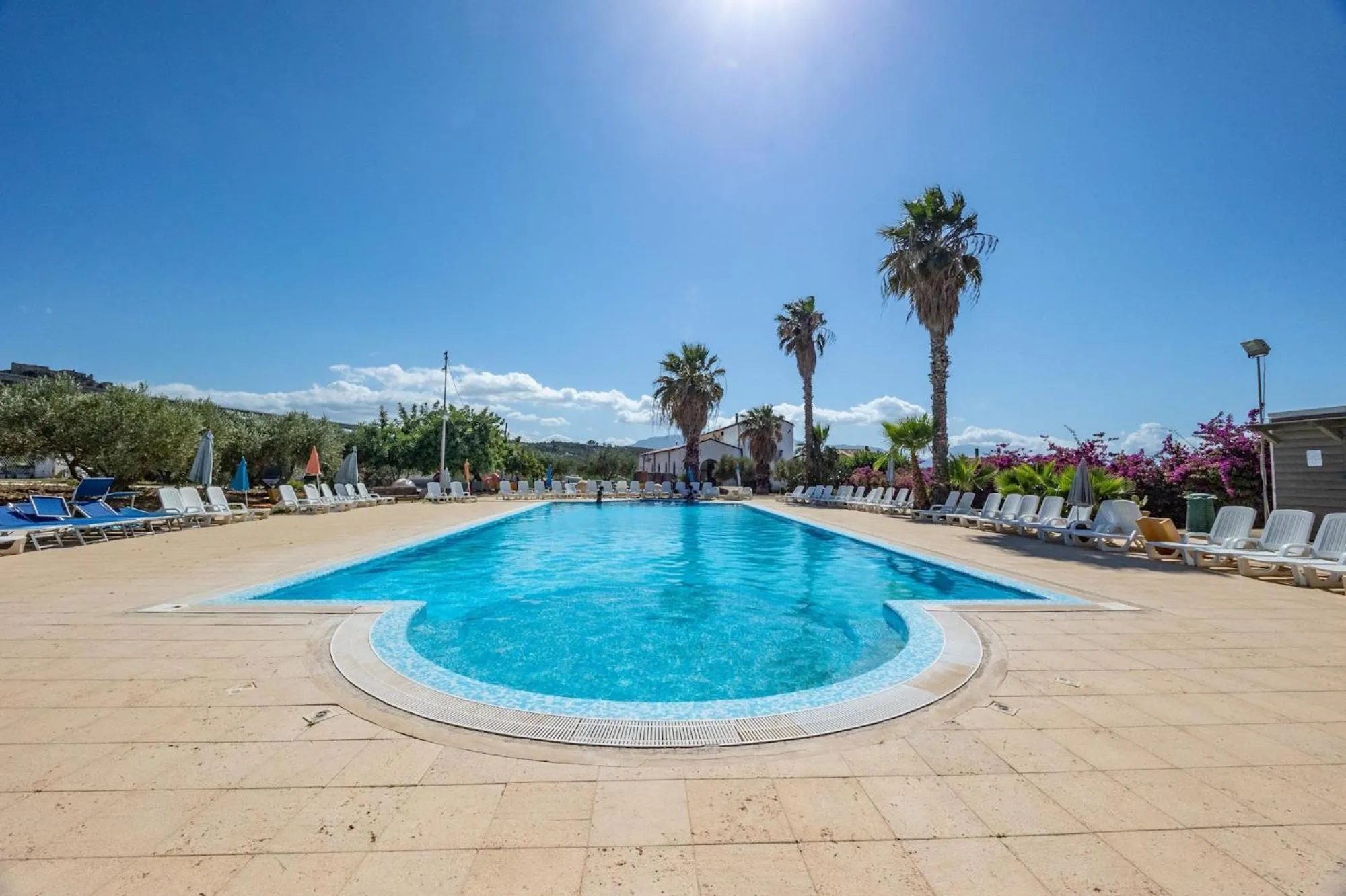 Swimming pool in Fattoria Manostalla Villa Chiarelli