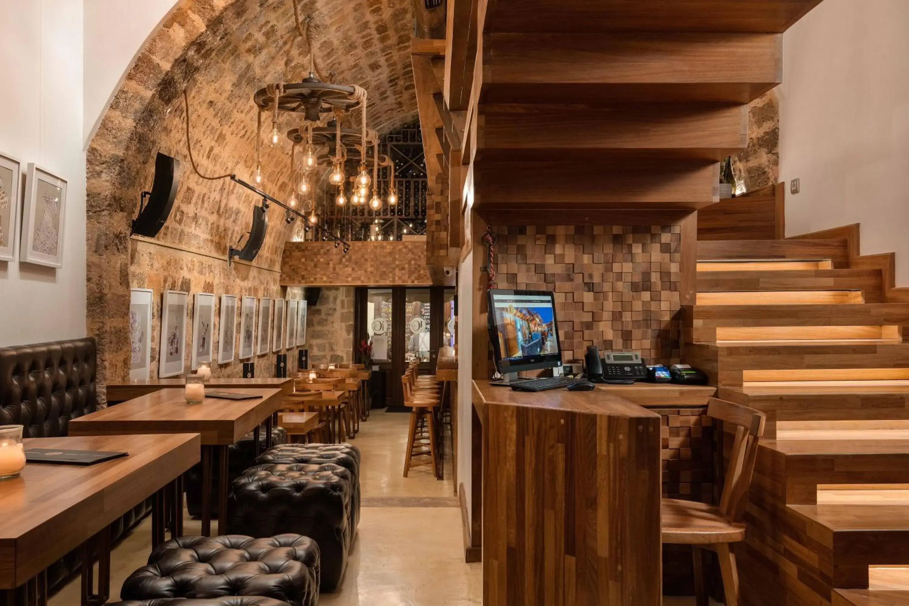 Lobby or reception in 10GR Boutique Hotel & Wine Bar Lobby or reception in 10GR Boutique Hotel & Wine Bar