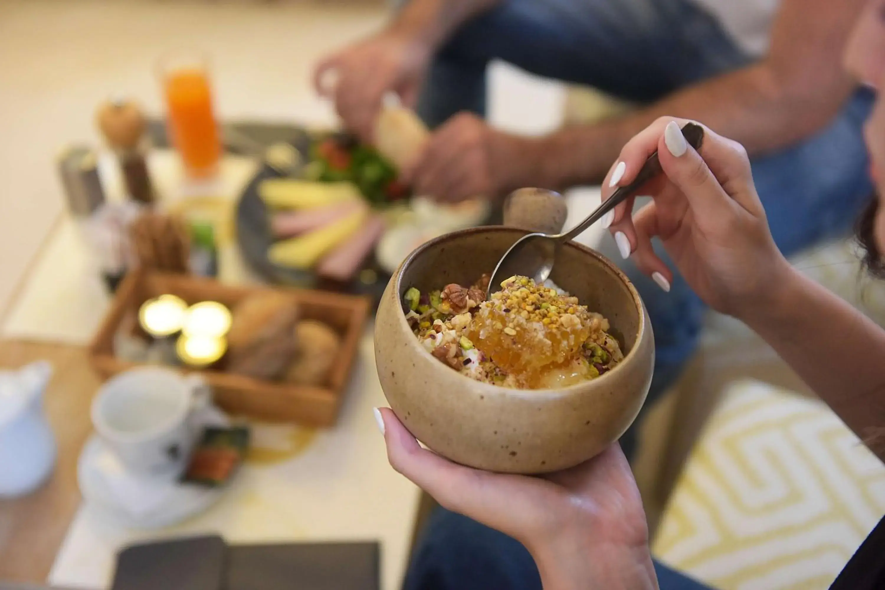 Breakfast in 10GR Boutique Hotel & Wine Bar Breakfast in 10GR Boutique Hotel & Wine Bar