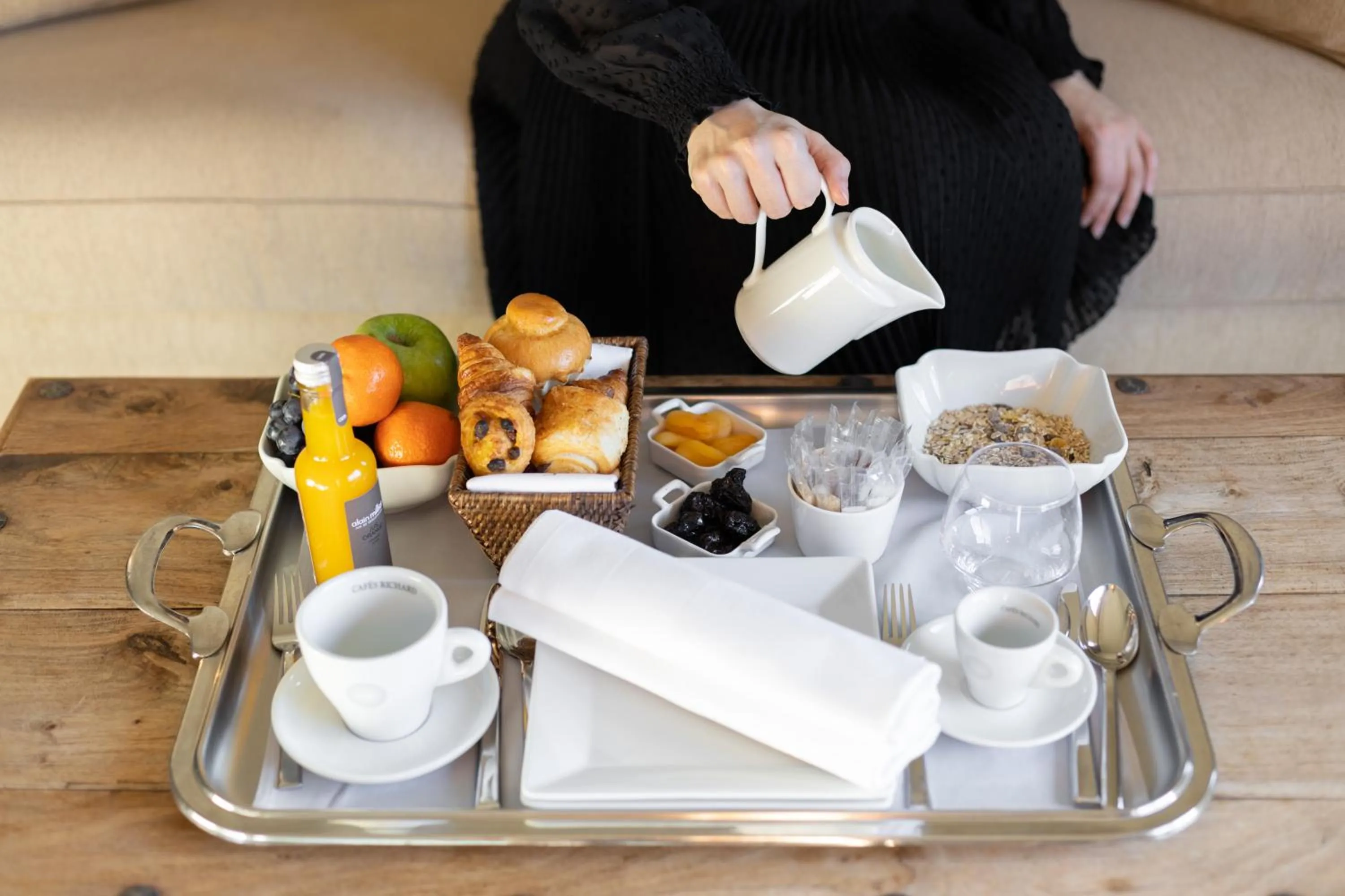Breakfast in Grand Hôtel Courchevel 1850
