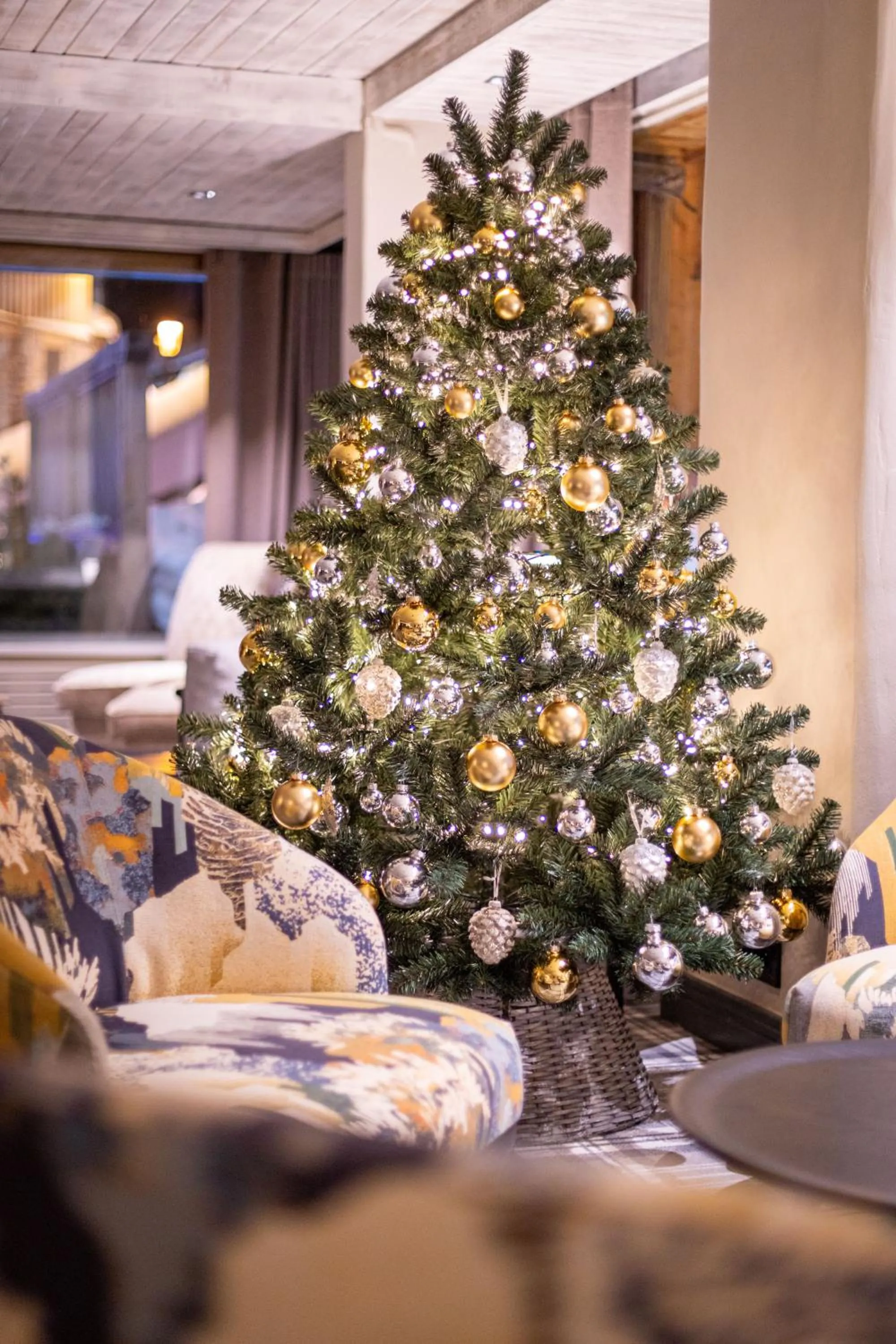 Decorative detail in Grand Hôtel Courchevel 1850