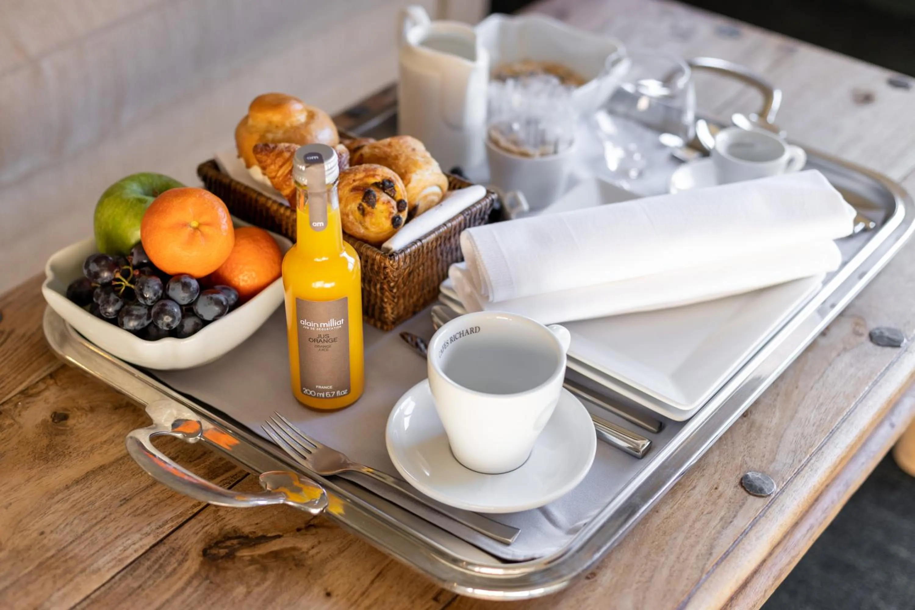 Breakfast in Grand Hôtel Courchevel 1850