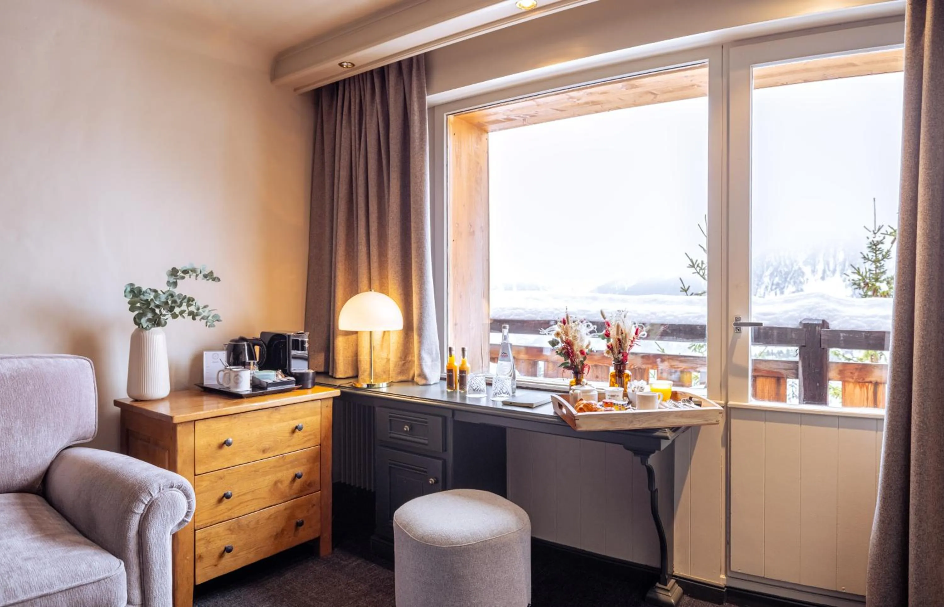 Bedroom in Grand Hôtel Courchevel 1850