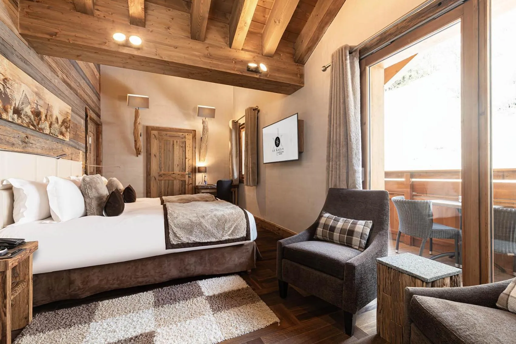 Photo of the whole room, Bed in Le Kaïla