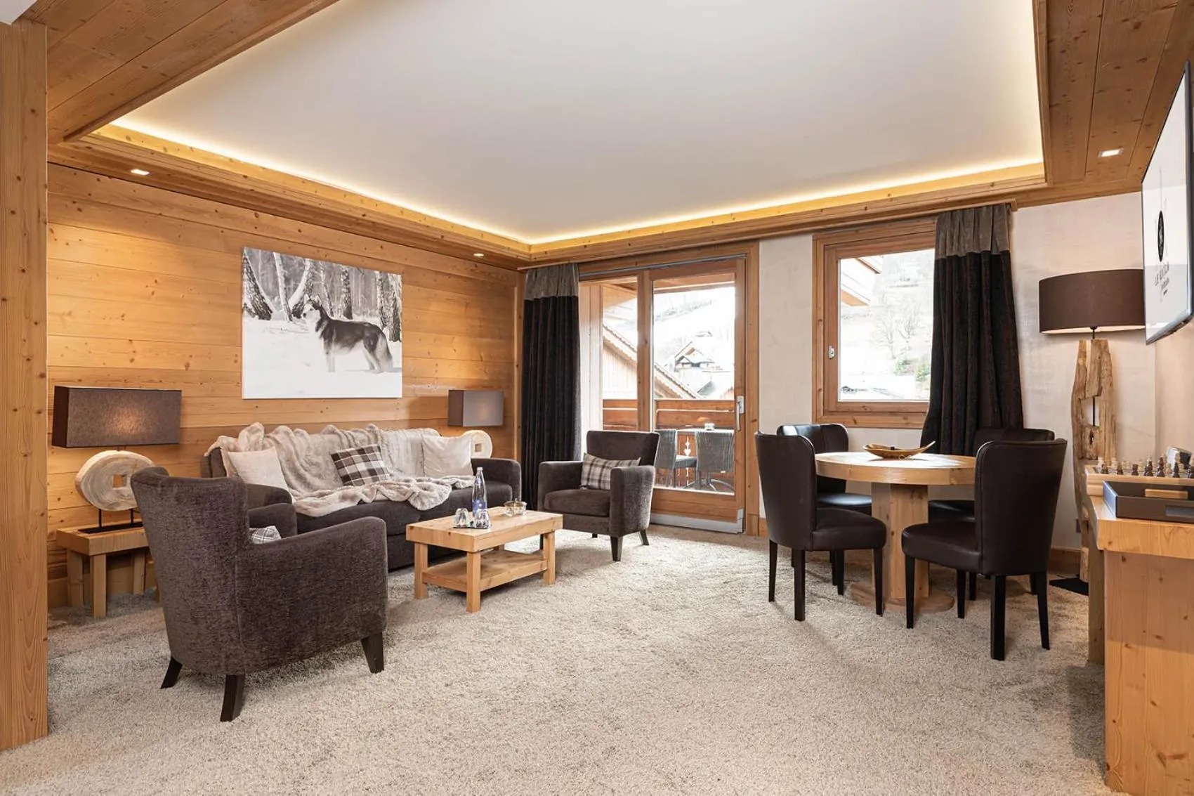 Living room in Le Kaïla