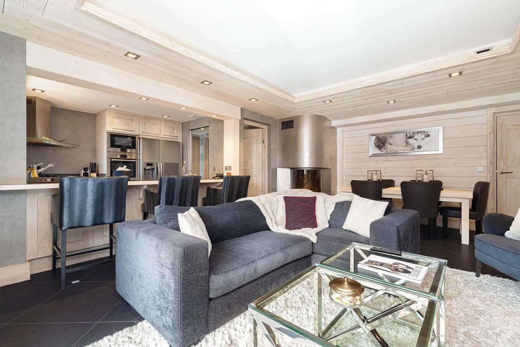 Living room in Le Kaïla