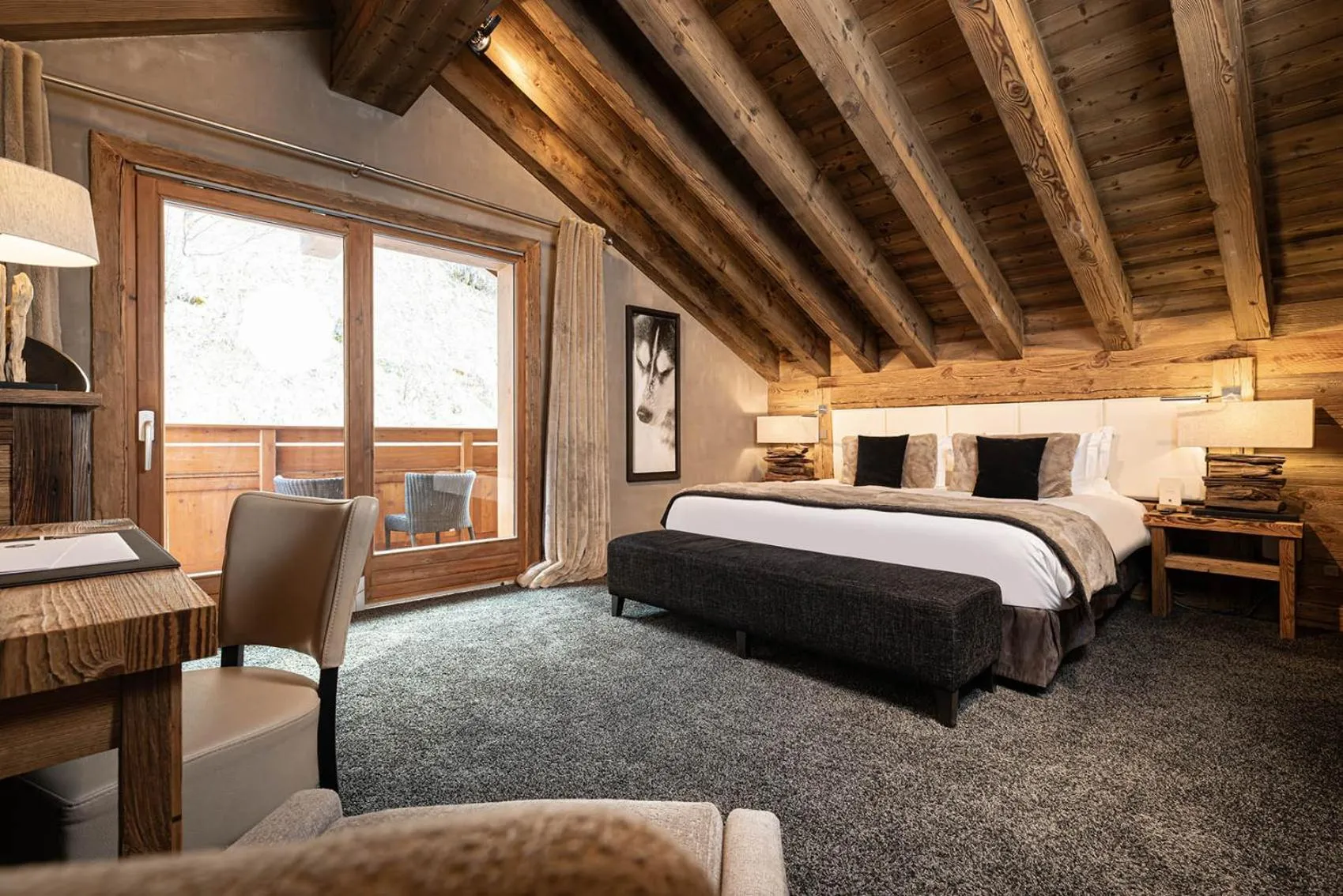 Photo of the whole room, Bed in Le Kaïla