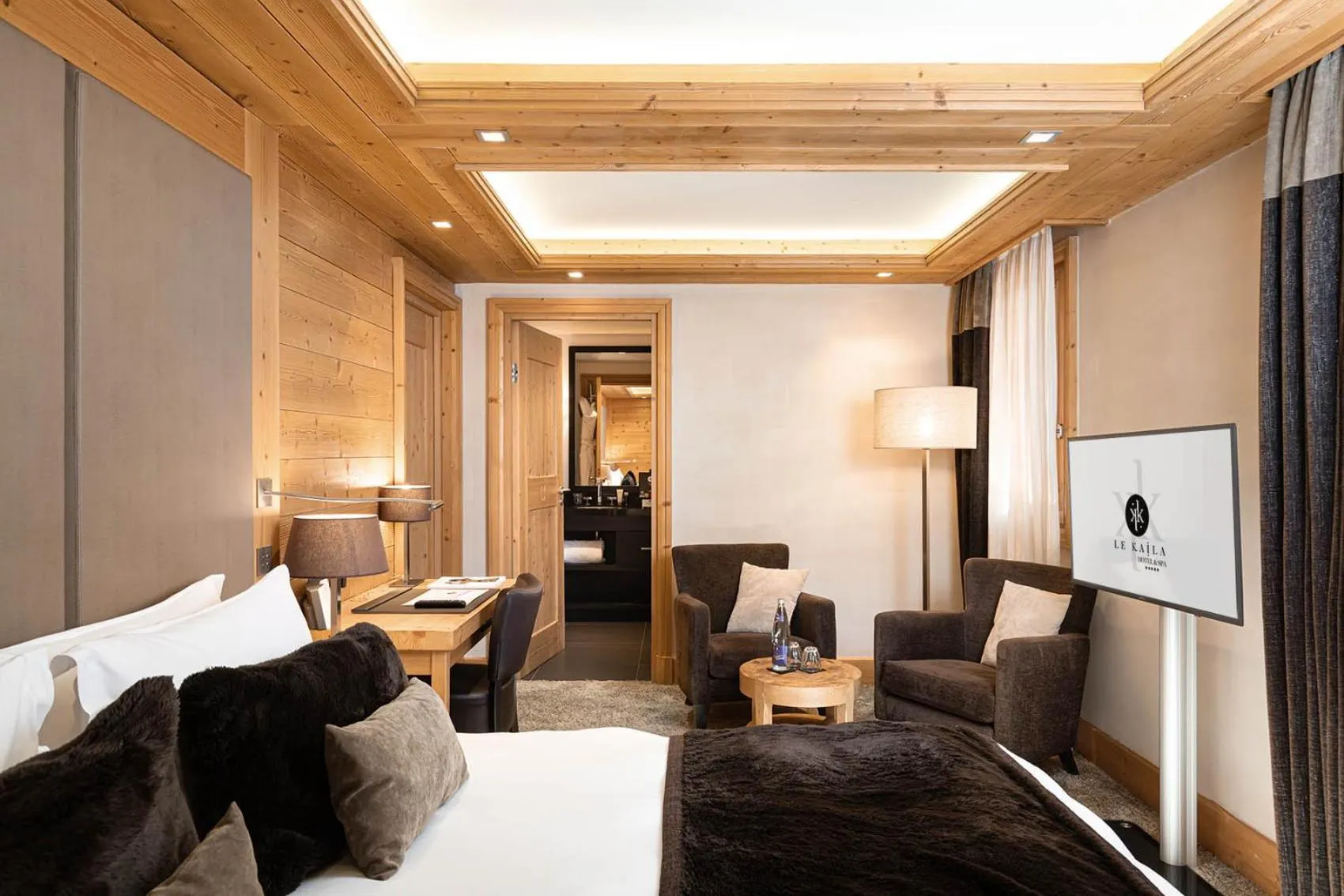 Photo of the whole room, Bed in Le Kaïla