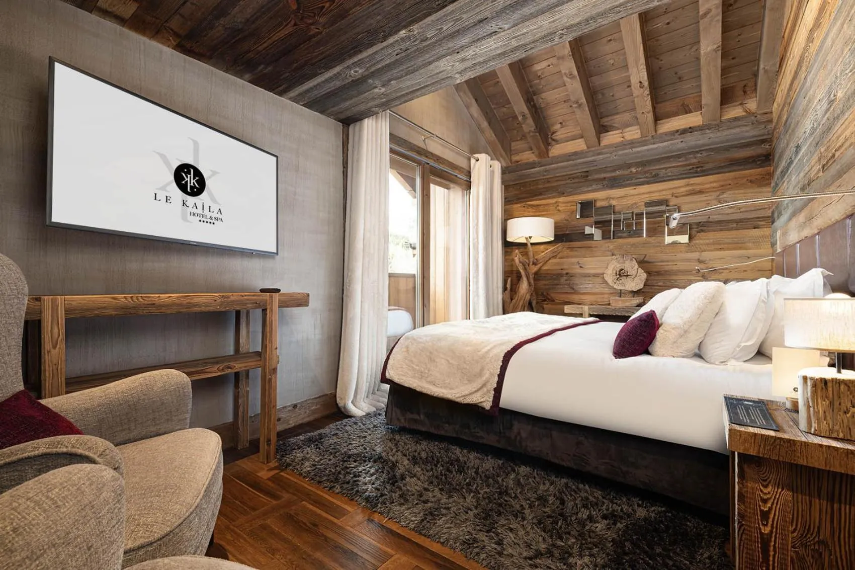 Bedroom, Bed in Le Kaïla