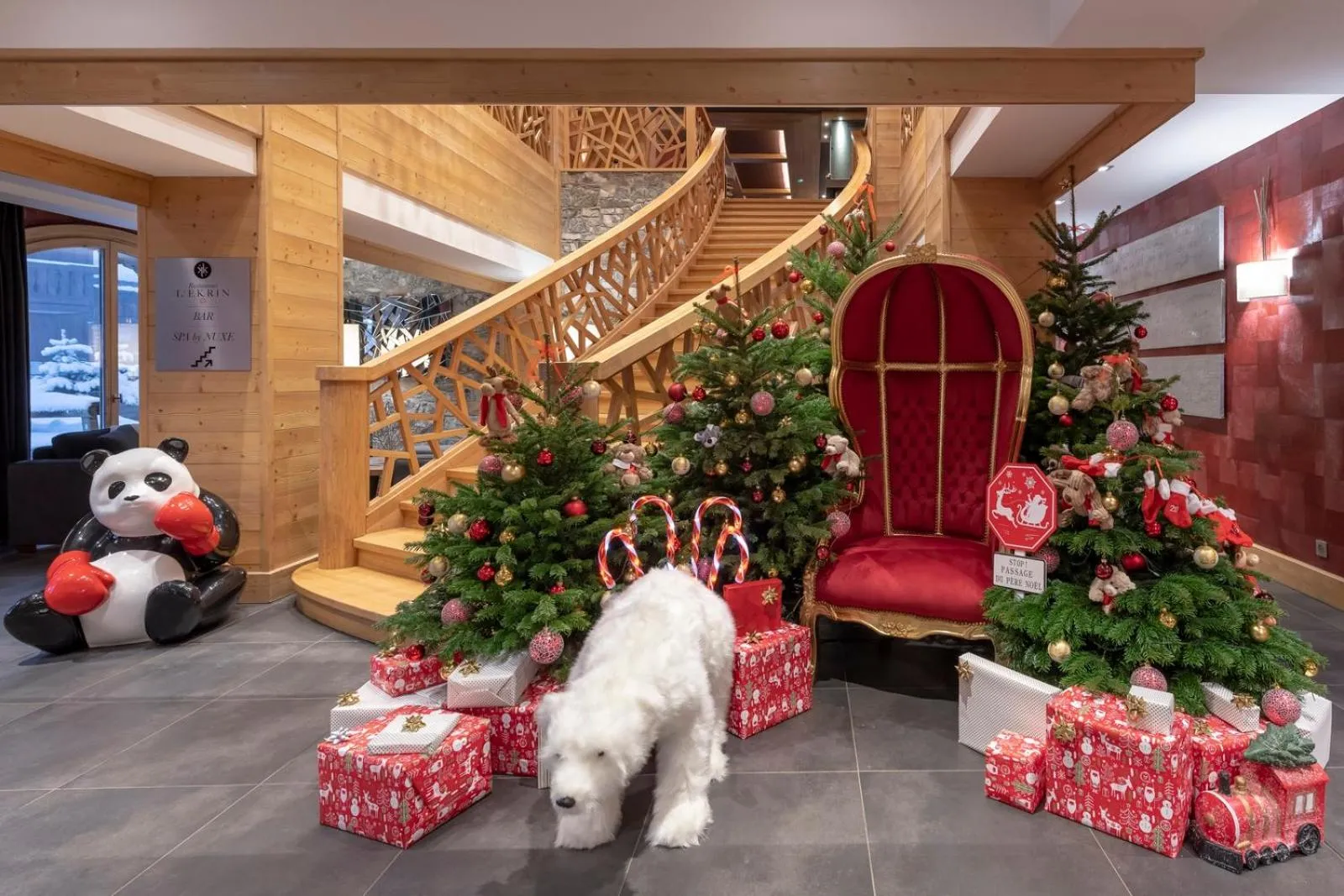 Lobby or reception in Le Kaïla