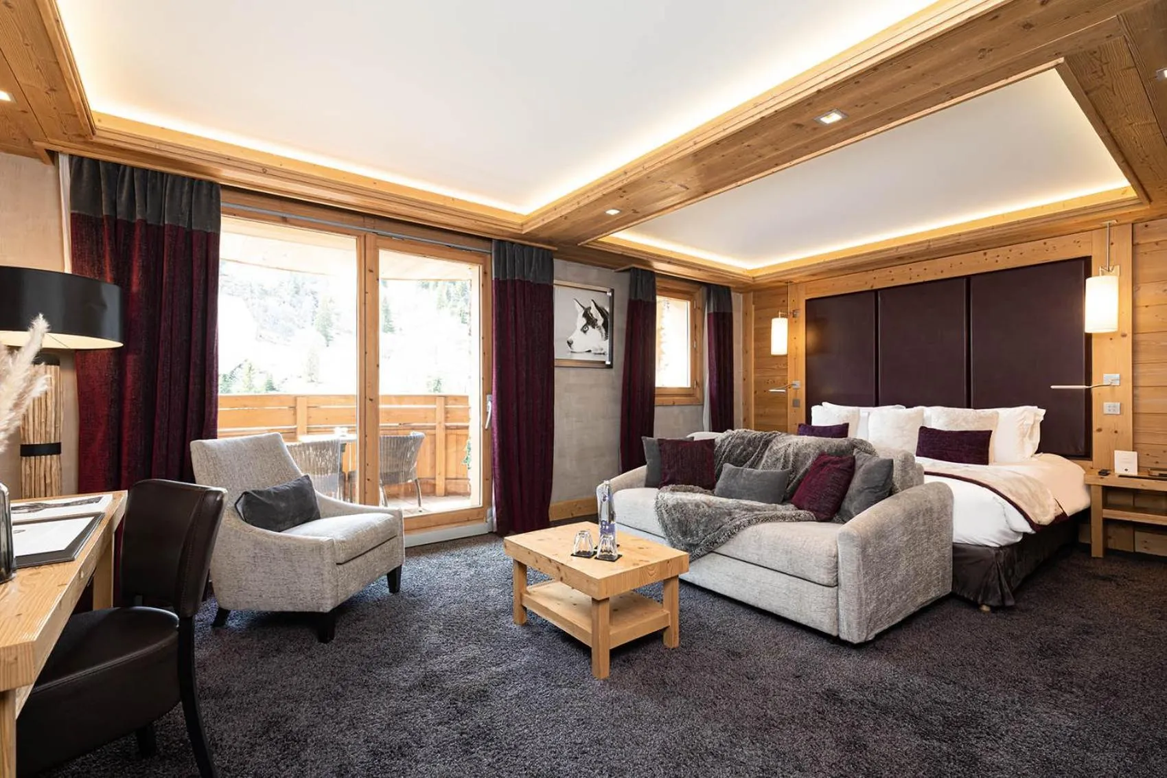 Photo of the whole room, Bed in Le Kaïla