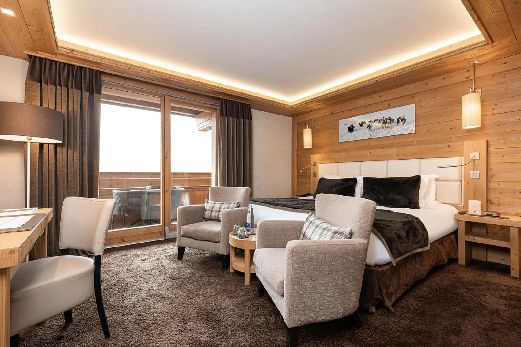 Photo of the whole room, Bed in Le Kaïla