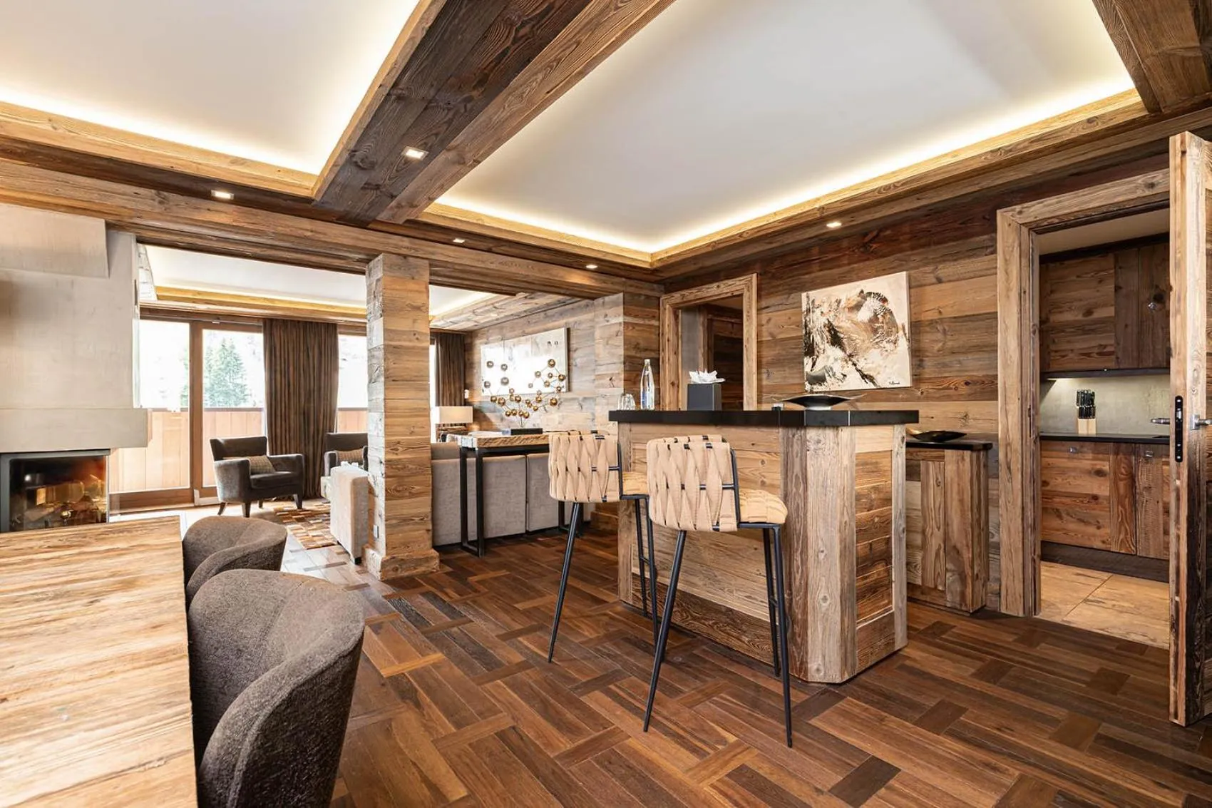 Lounge or bar in Le Kaïla