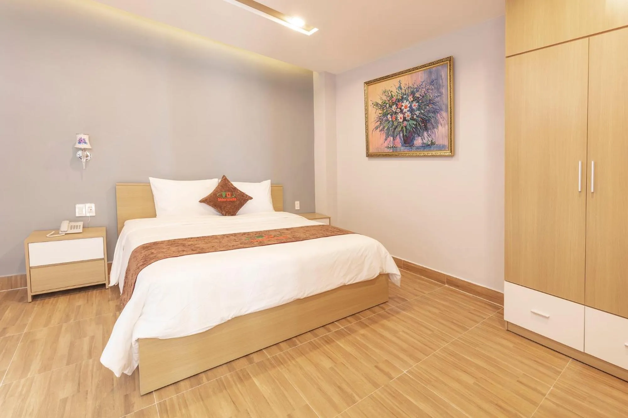 Bed in Interstella Hotel