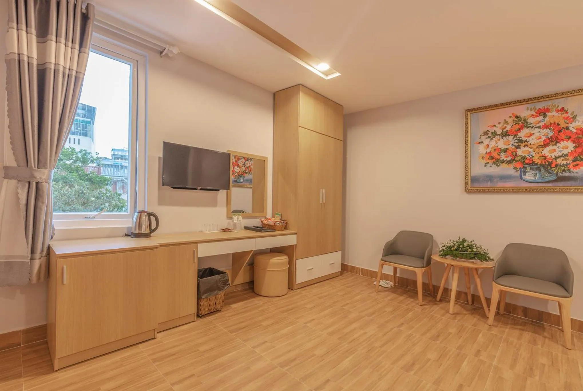 Seating area in Interstella Hotel