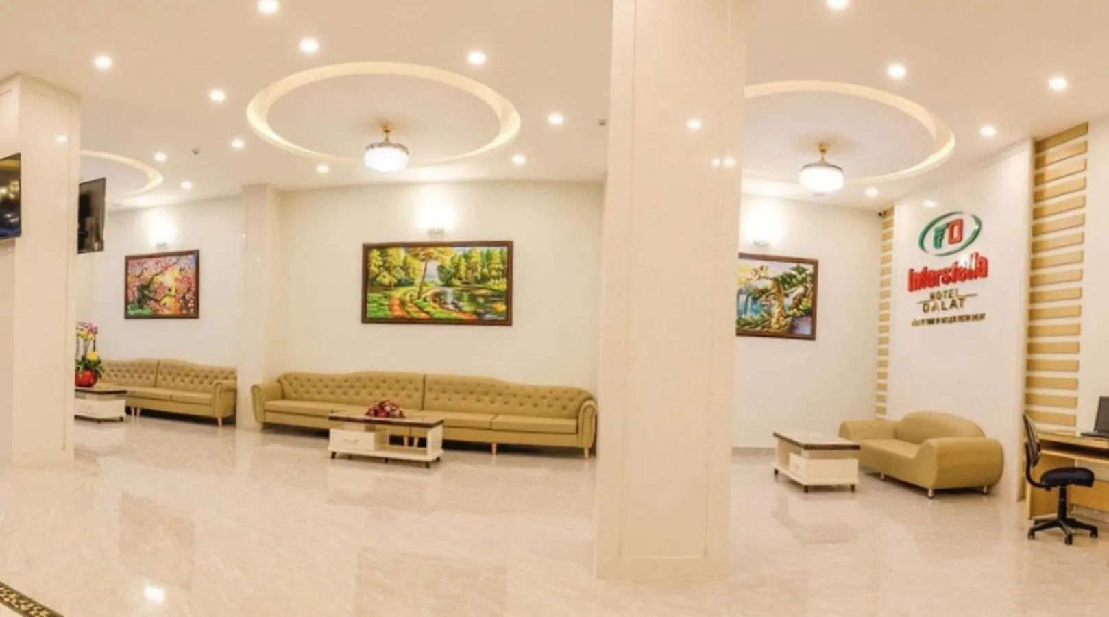 Lobby or reception in Interstella Hotel