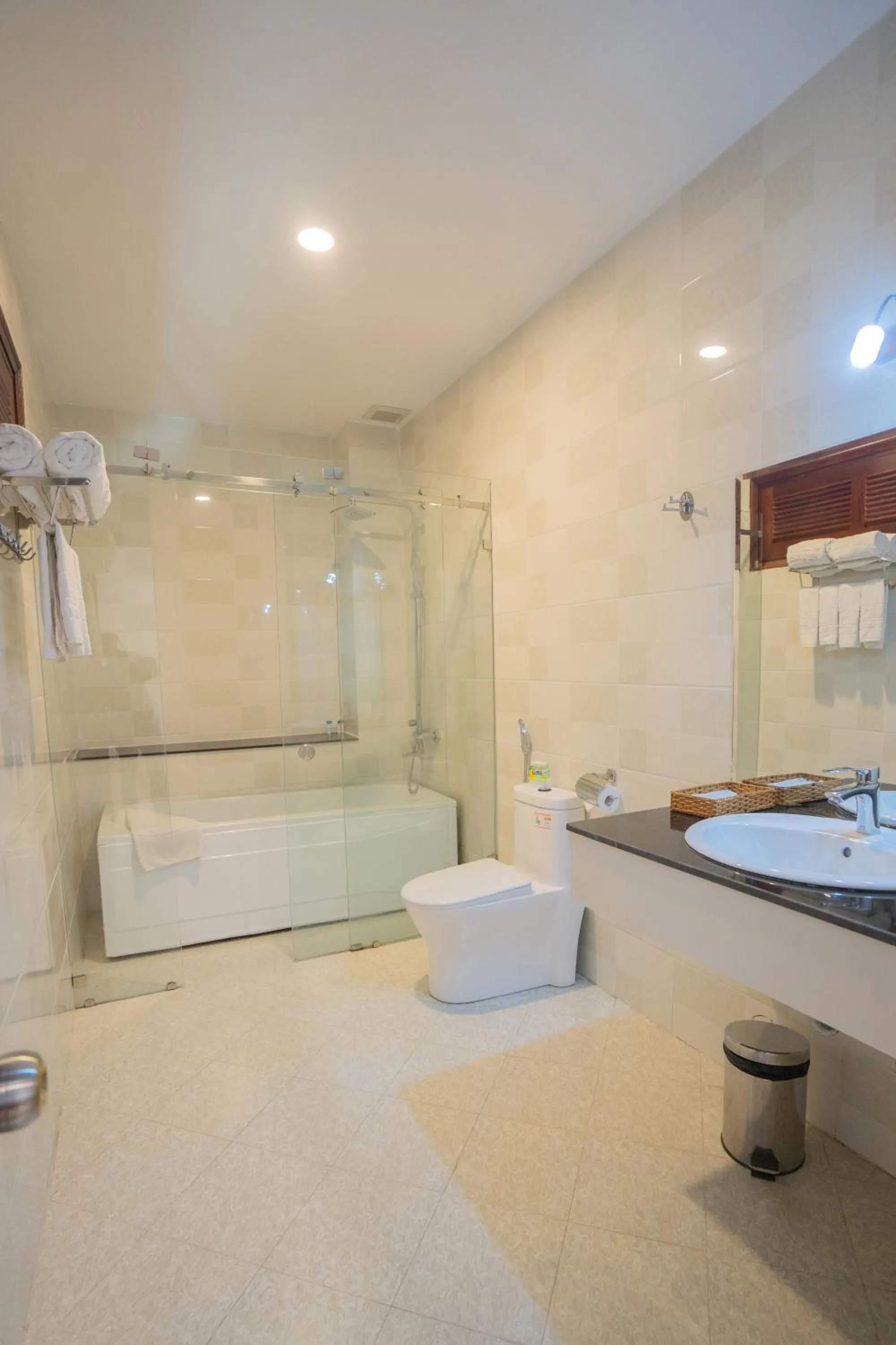 Bathroom in Interstella Hotel