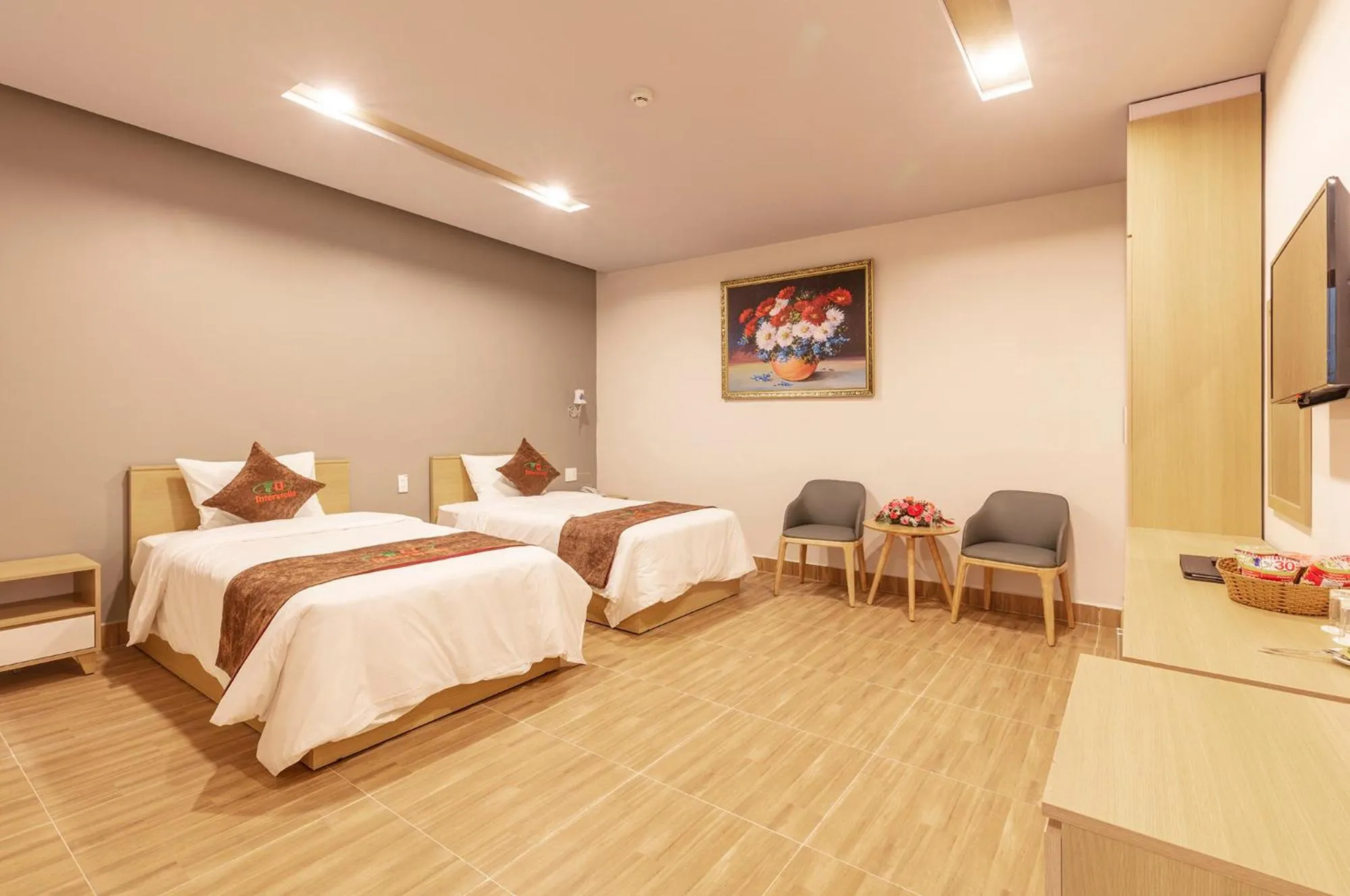 Bed in Interstella Hotel