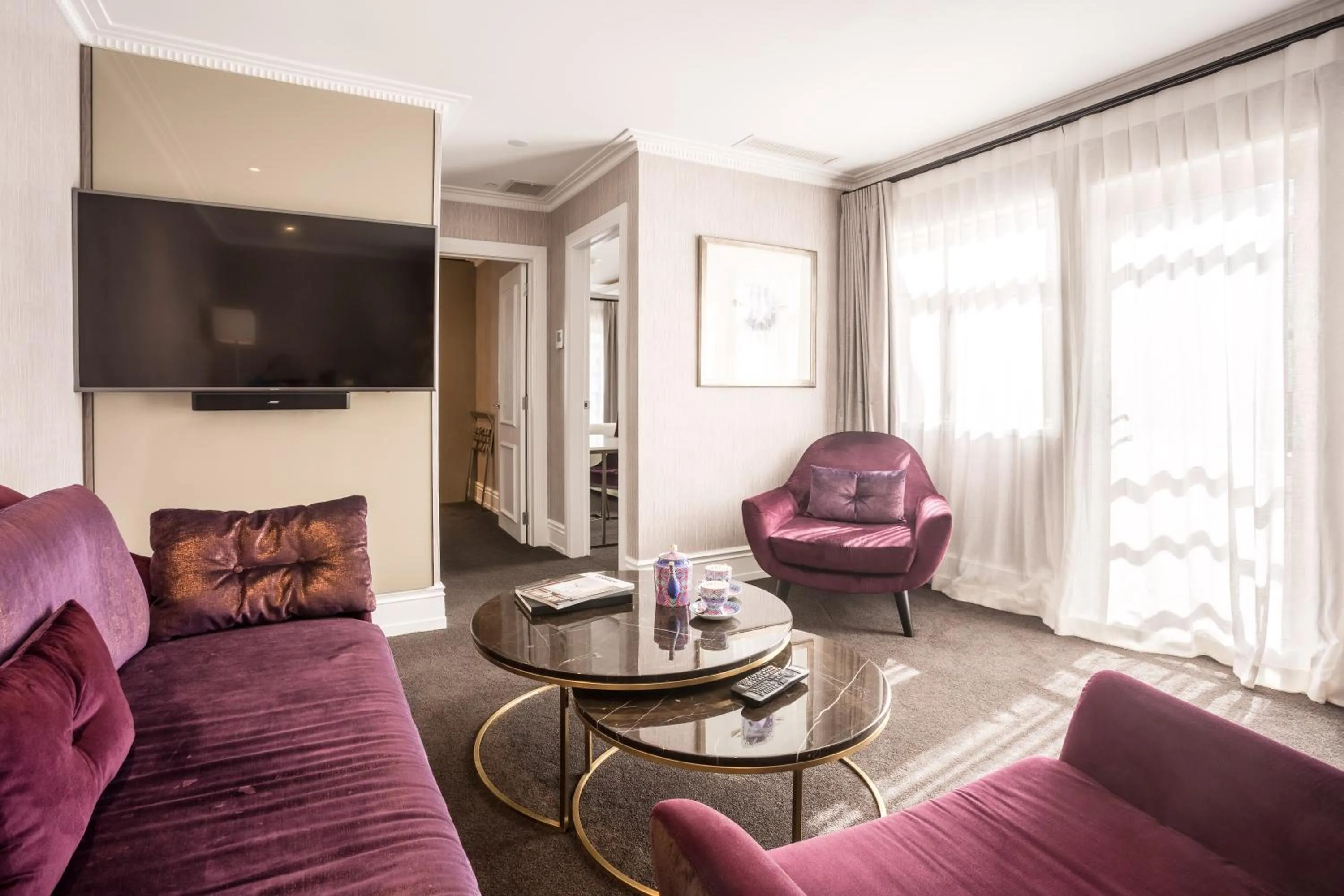 Seating area in Fable Auckland, MGallery