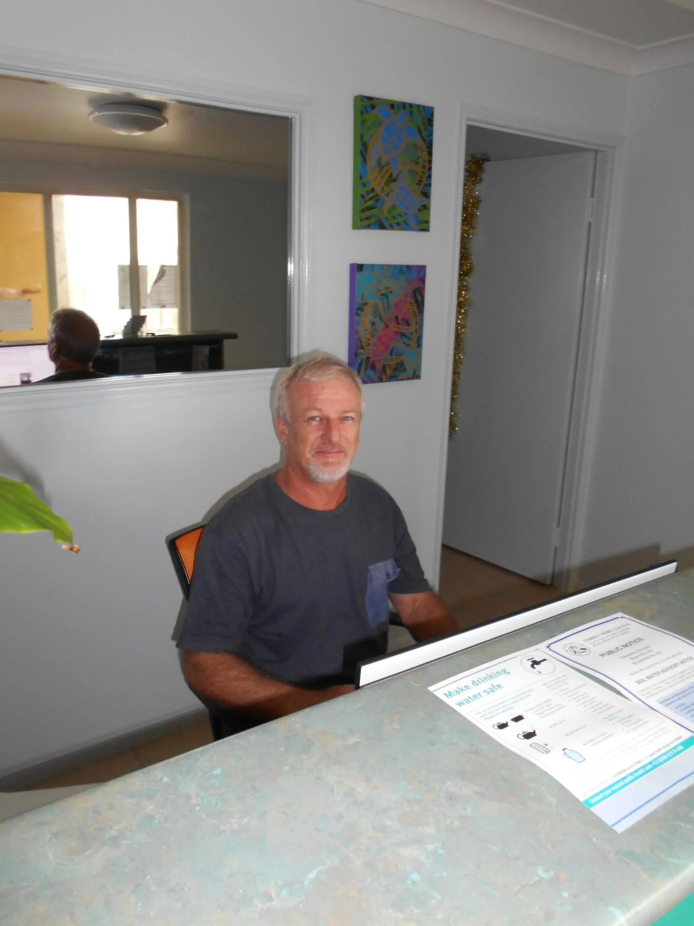 Lobby or reception in TI Motel Torres Strait