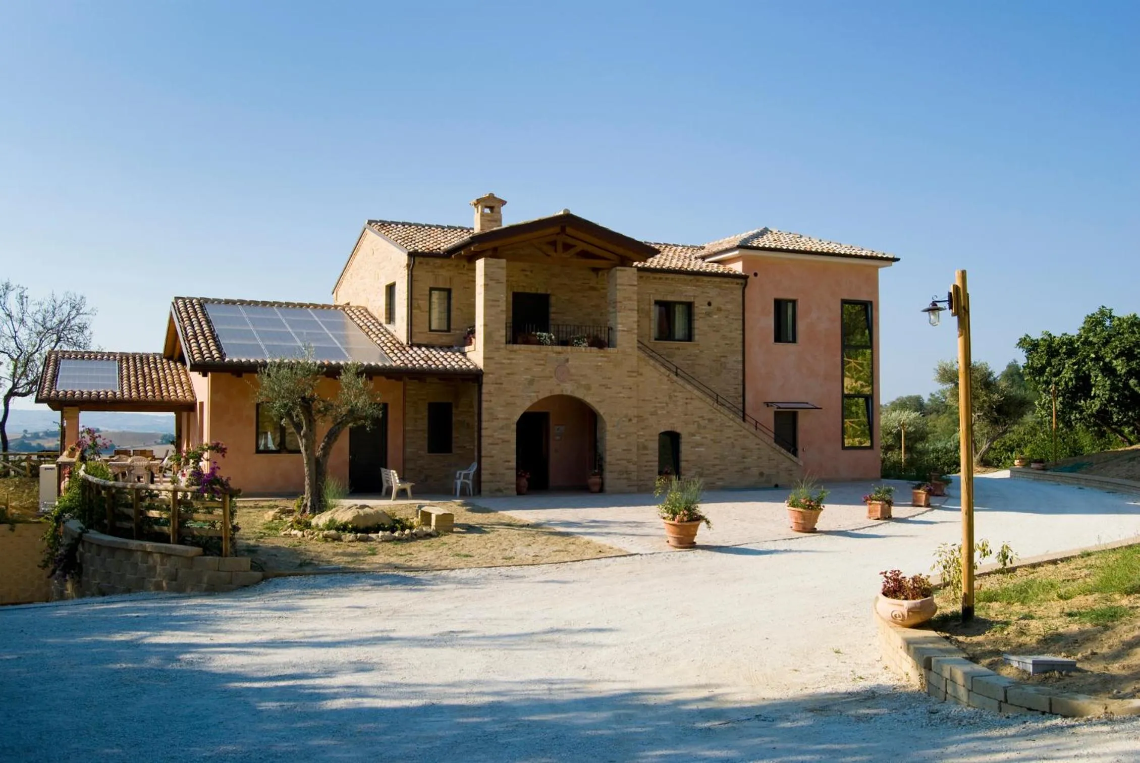 Facade/entrance in Agriturismo Il Falco