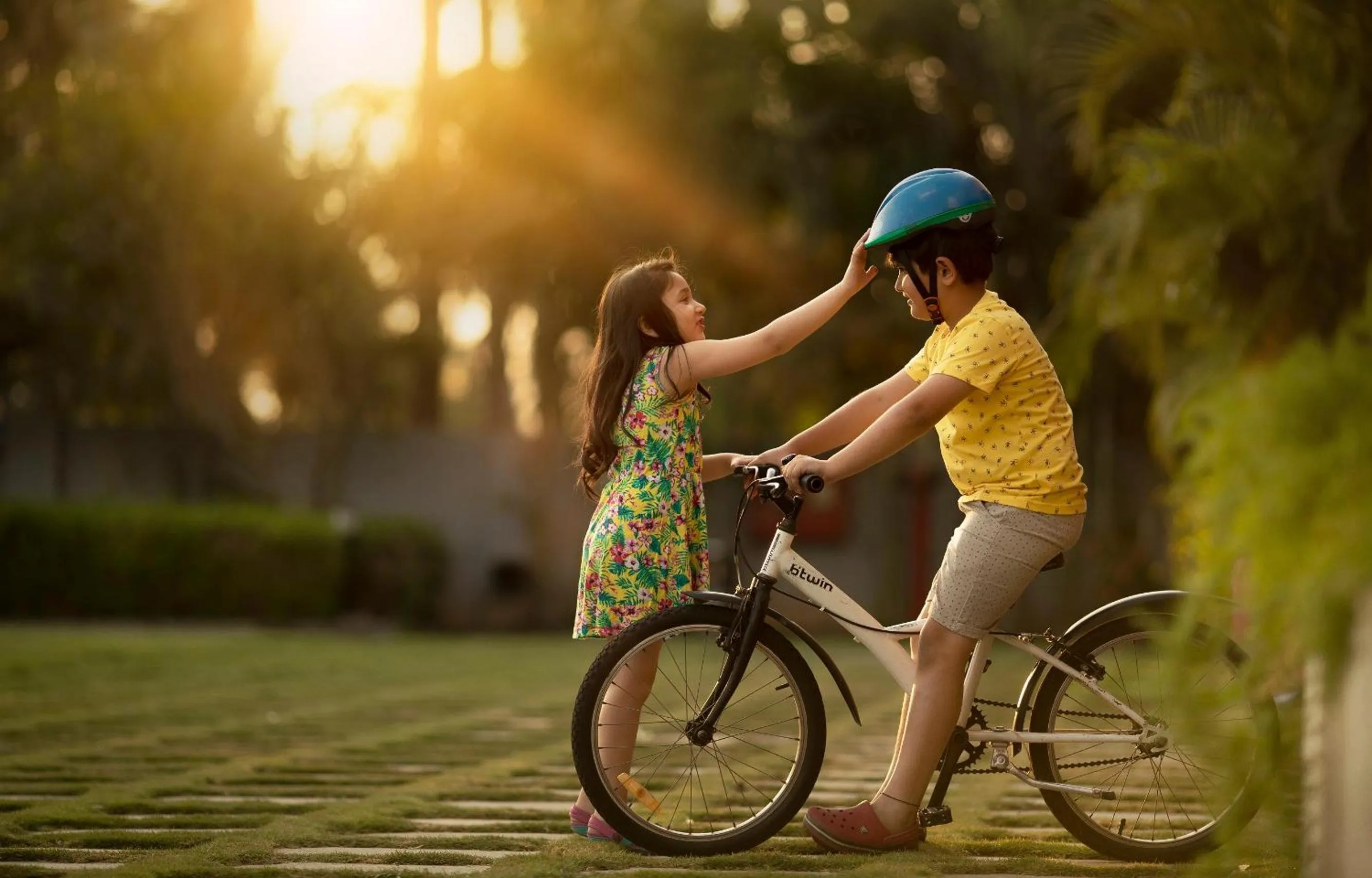 Cycling in Wonderla Resort