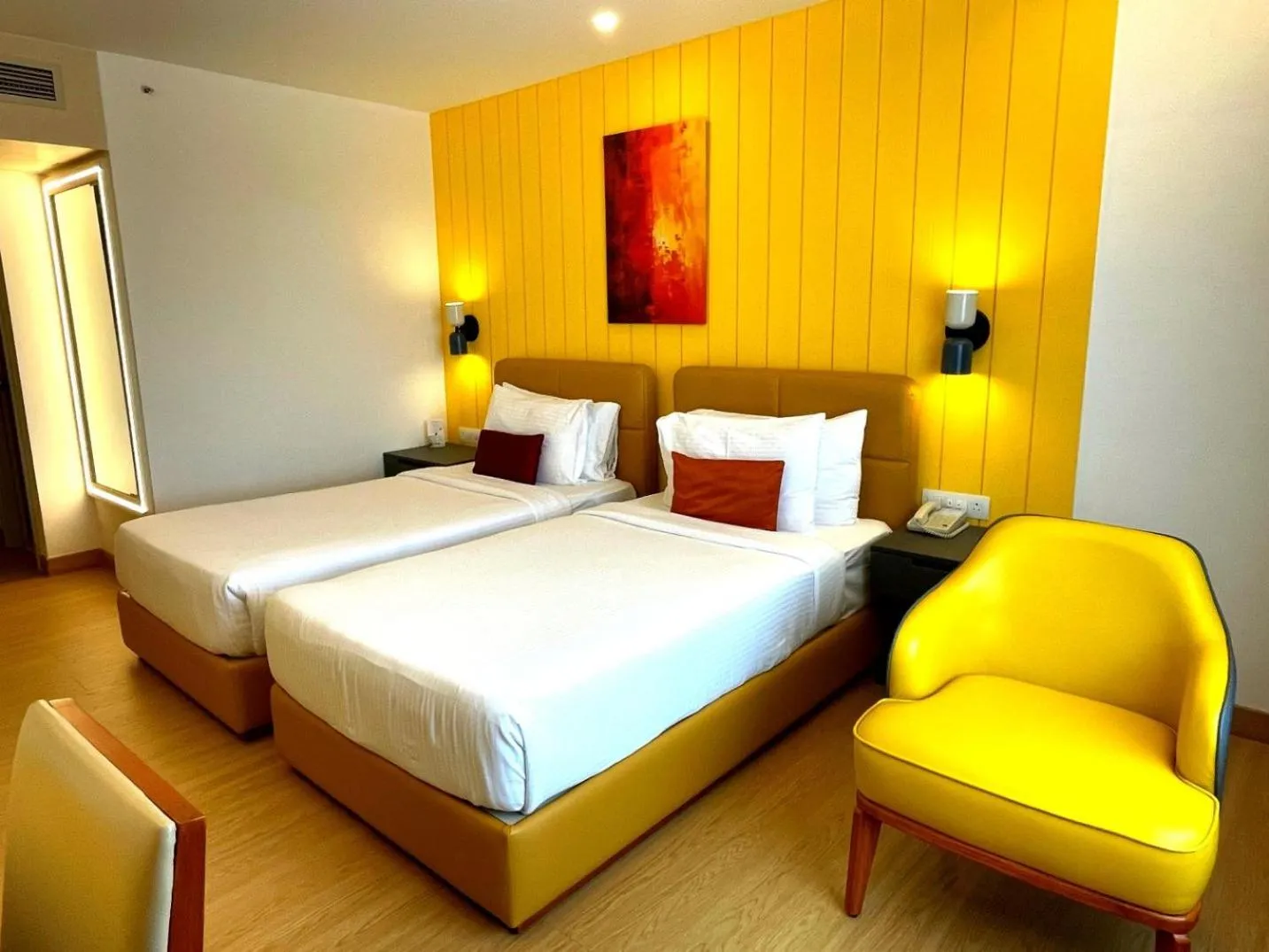 Bed in Wonderla Resort