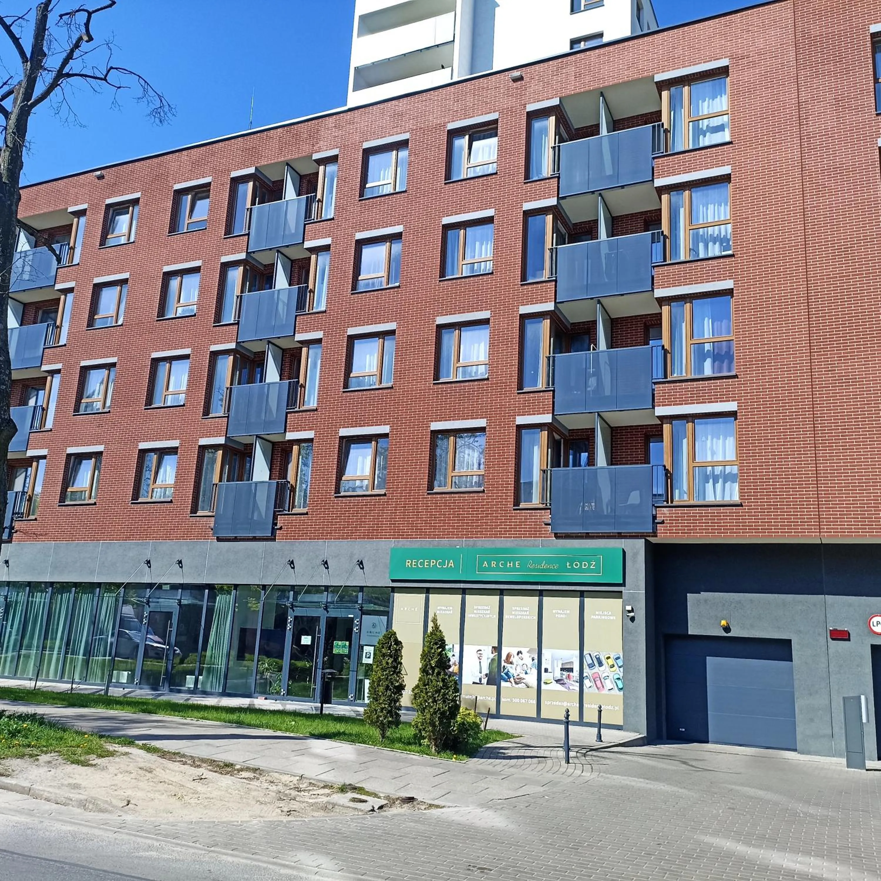 Property building in Arche Residence Łódź
