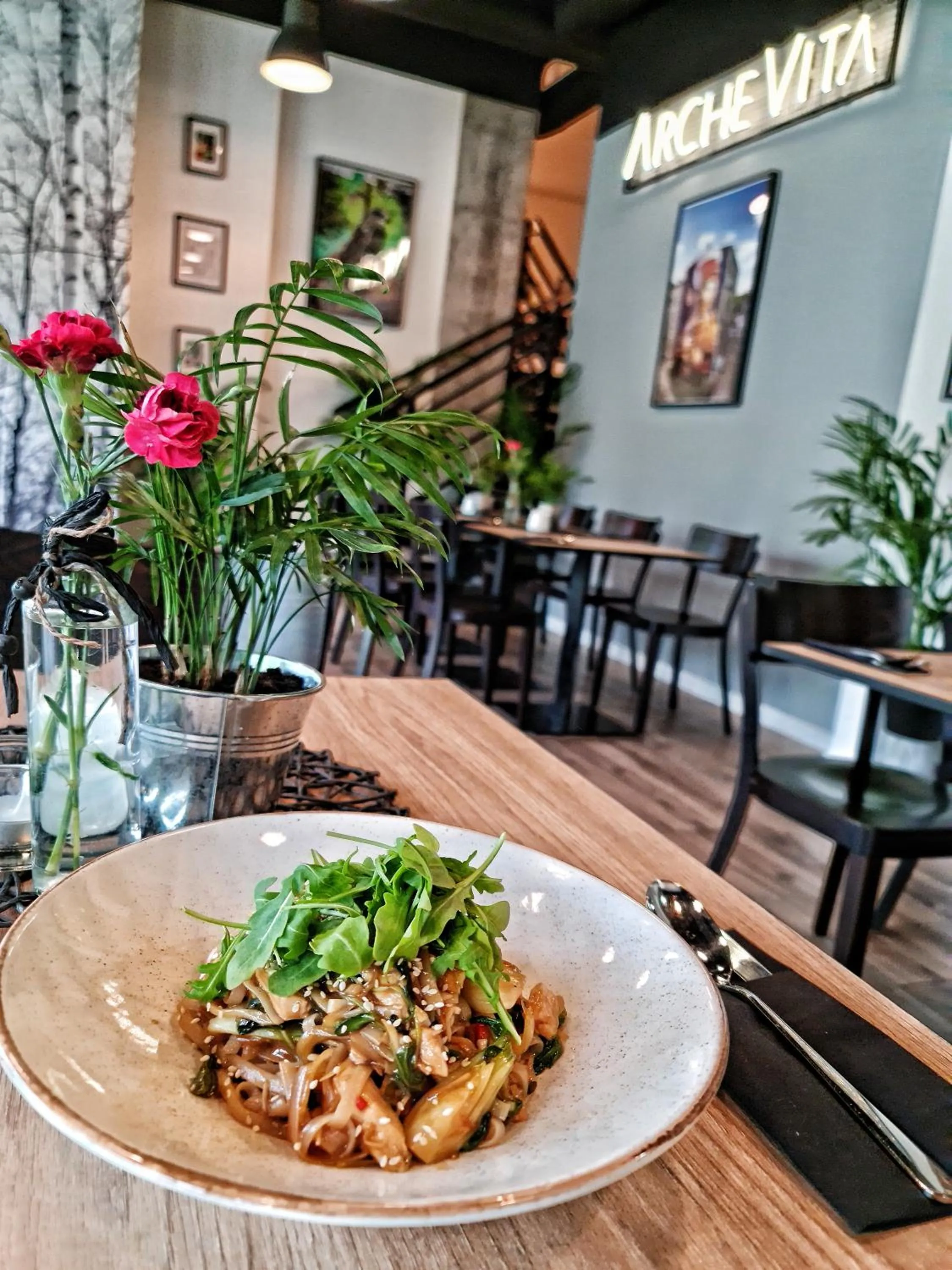 Restaurant/places to eat in Arche Residence Łódź