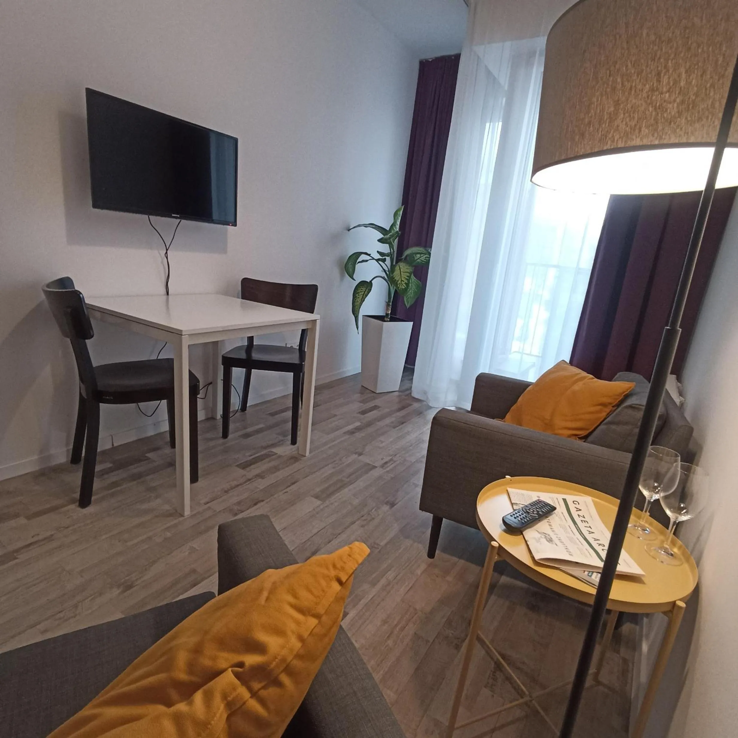 Balcony/Terrace in Arche Residence Łódź