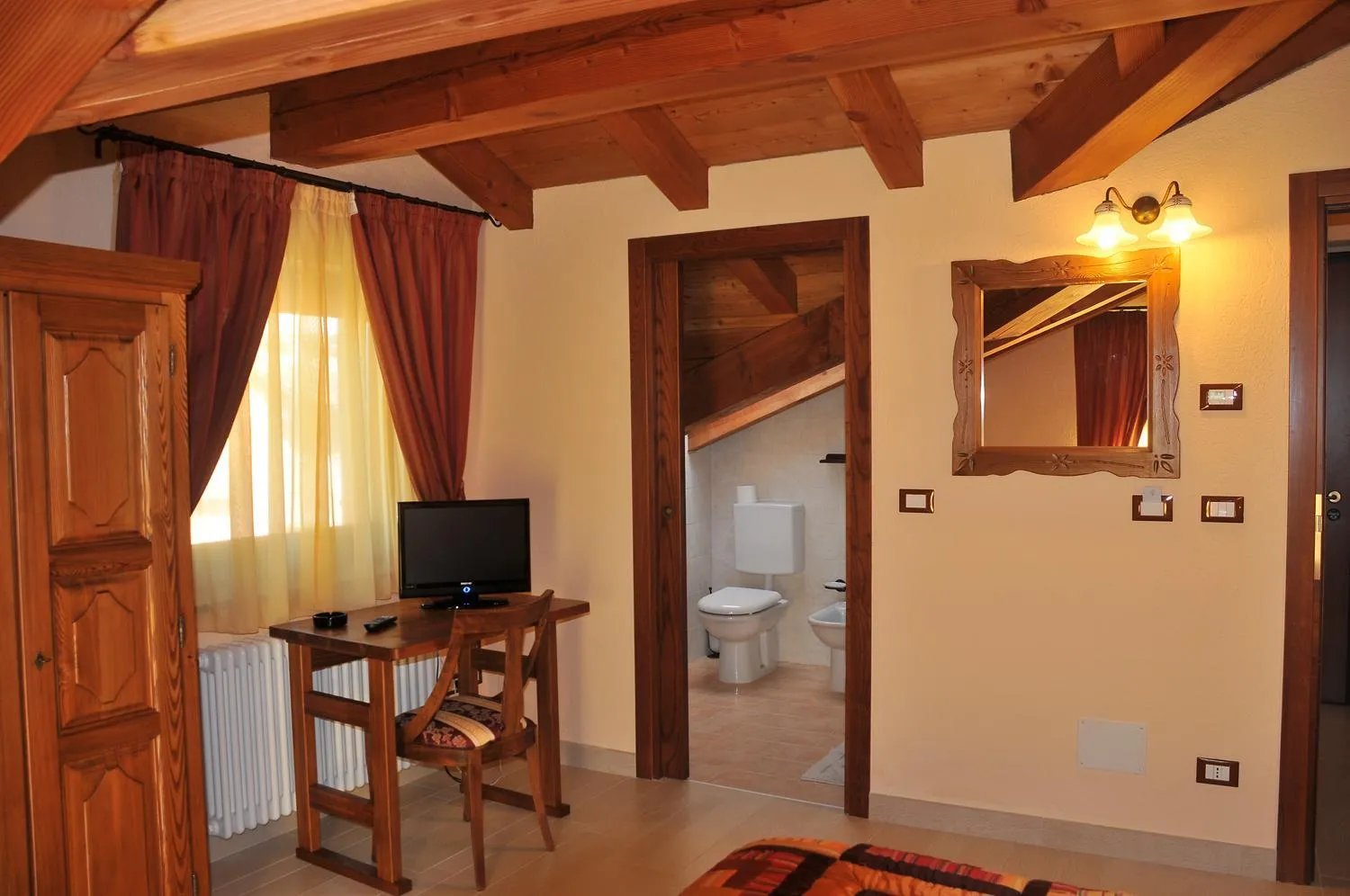 Decorative detail in Affittacamere Les Noyers