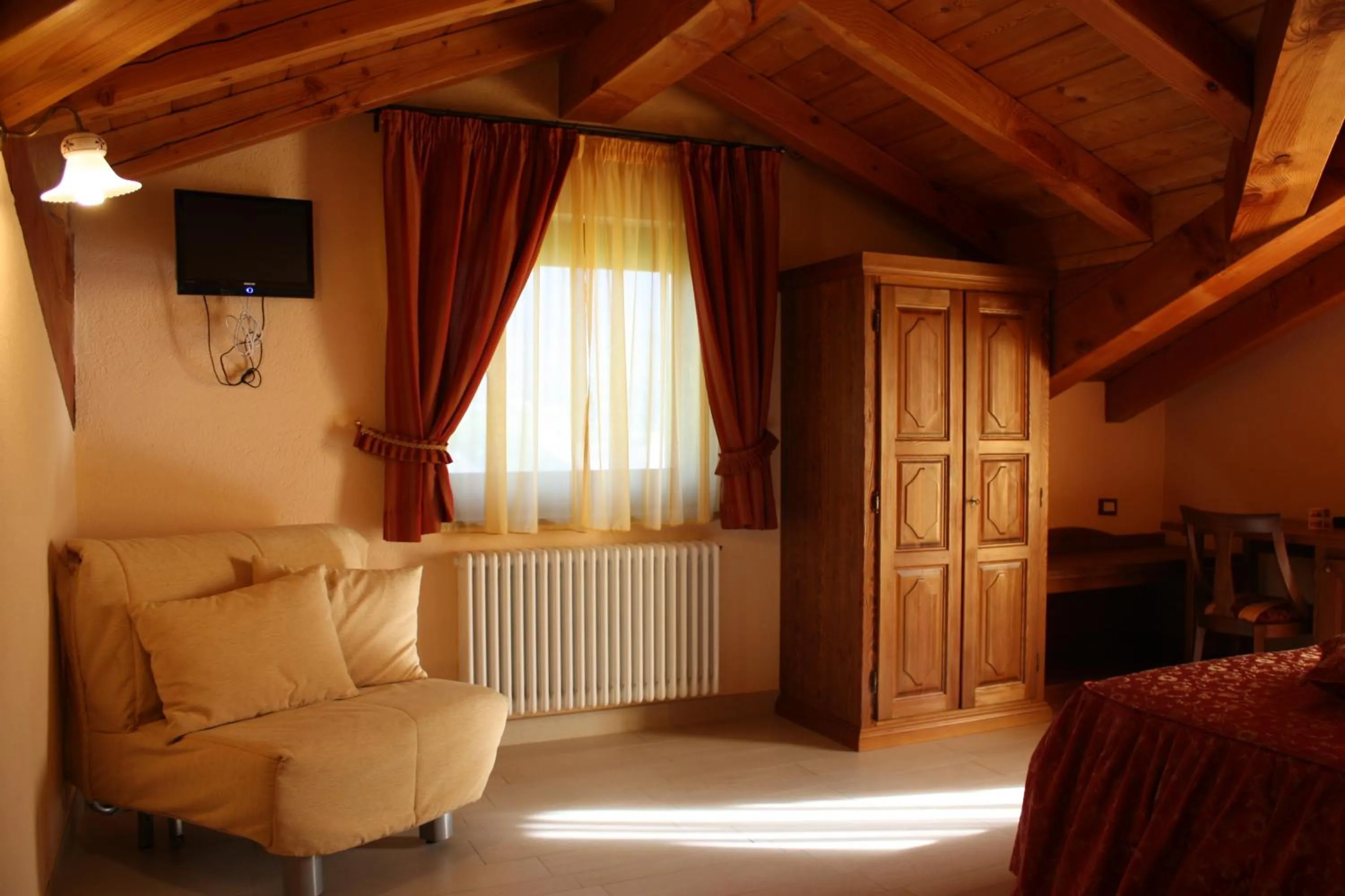 Decorative detail in Affittacamere Les Noyers