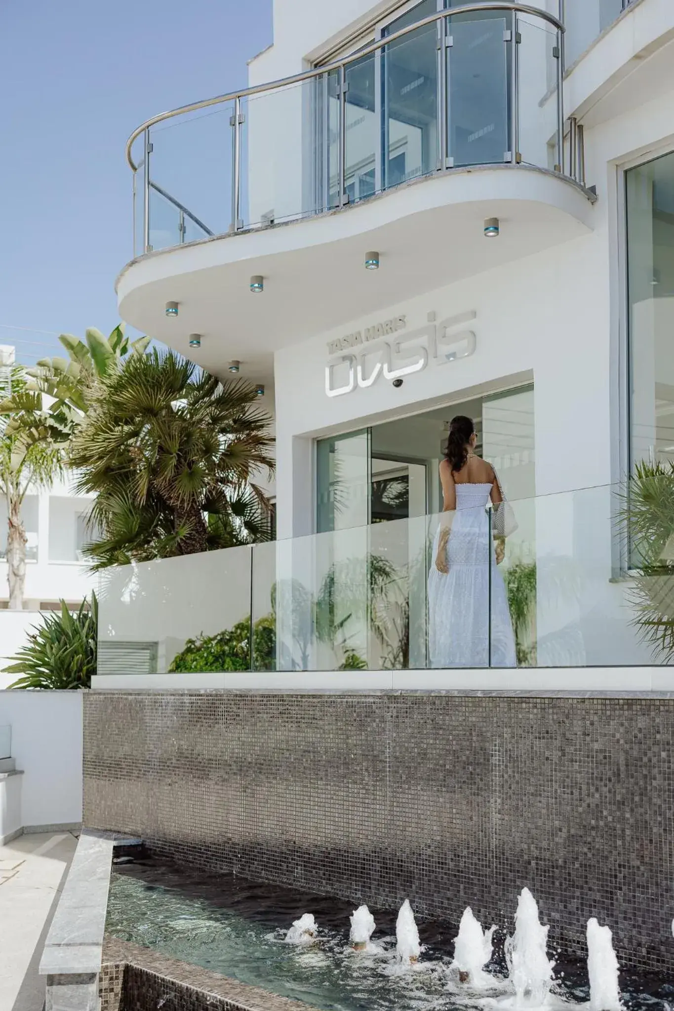 Facade/entrance in Tasia Maris Oasis Facade/entrance in Tasia Maris Oasis