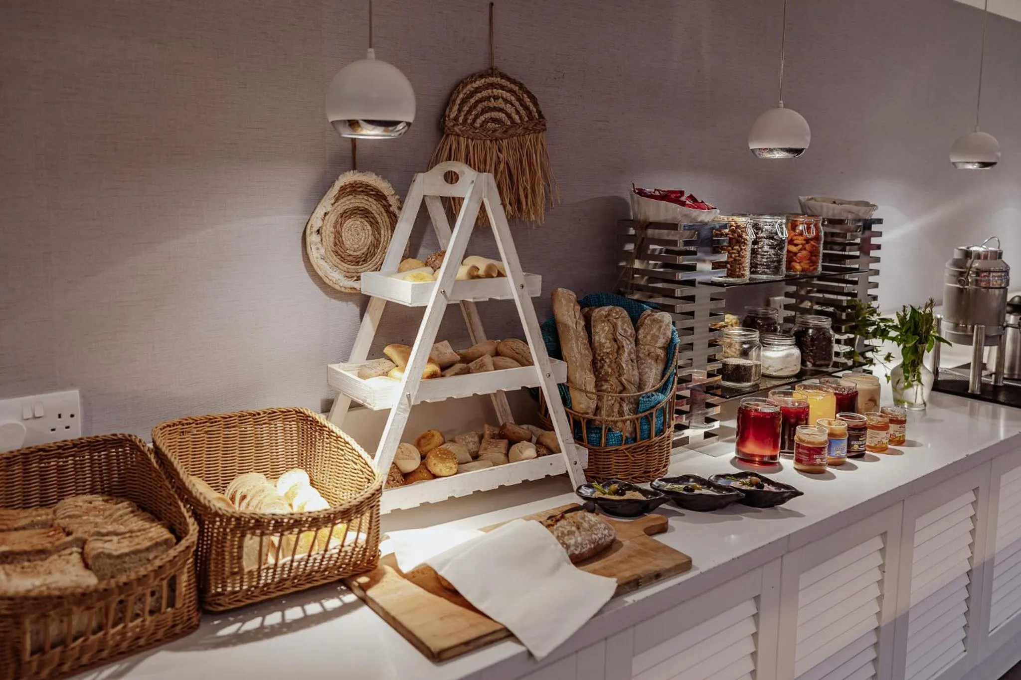 Buffet breakfast in Tasia Maris Oasis