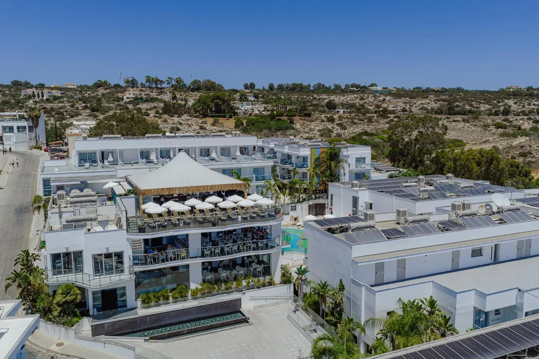 Bird's eye view in Tasia Maris Oasis Bird's eye view in Tasia Maris Oasis