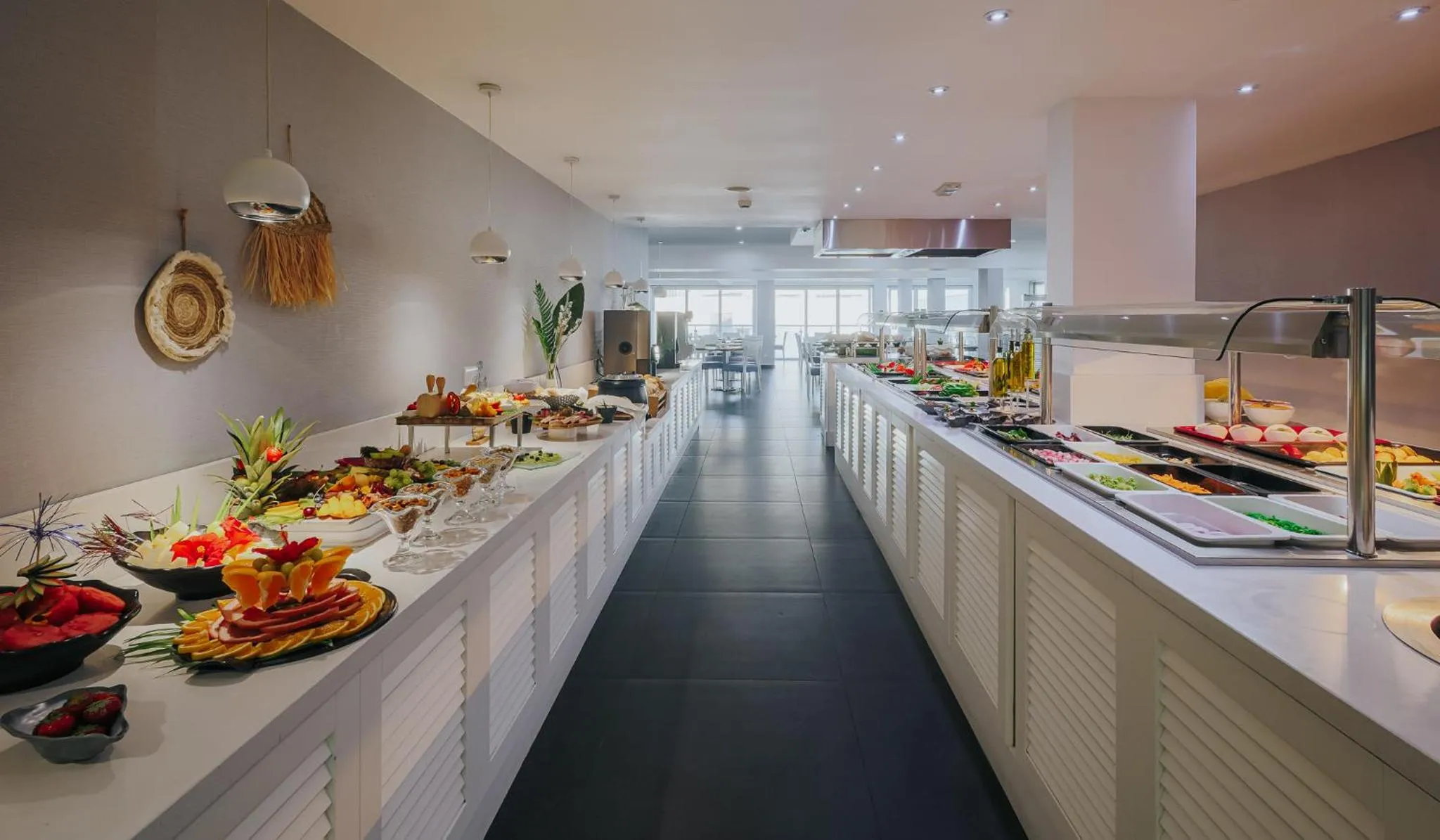 Buffet breakfast in Tasia Maris Oasis