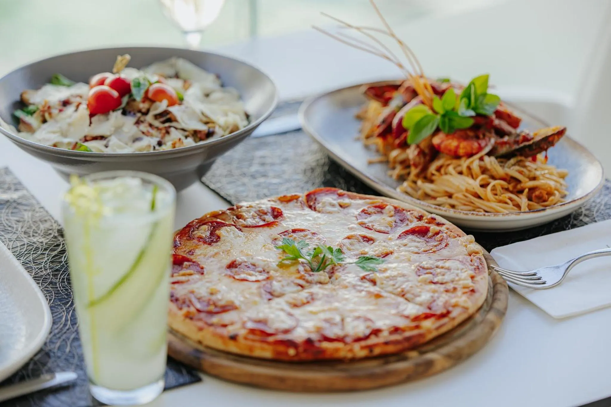 Food close-up in Tasia Maris Oasis
