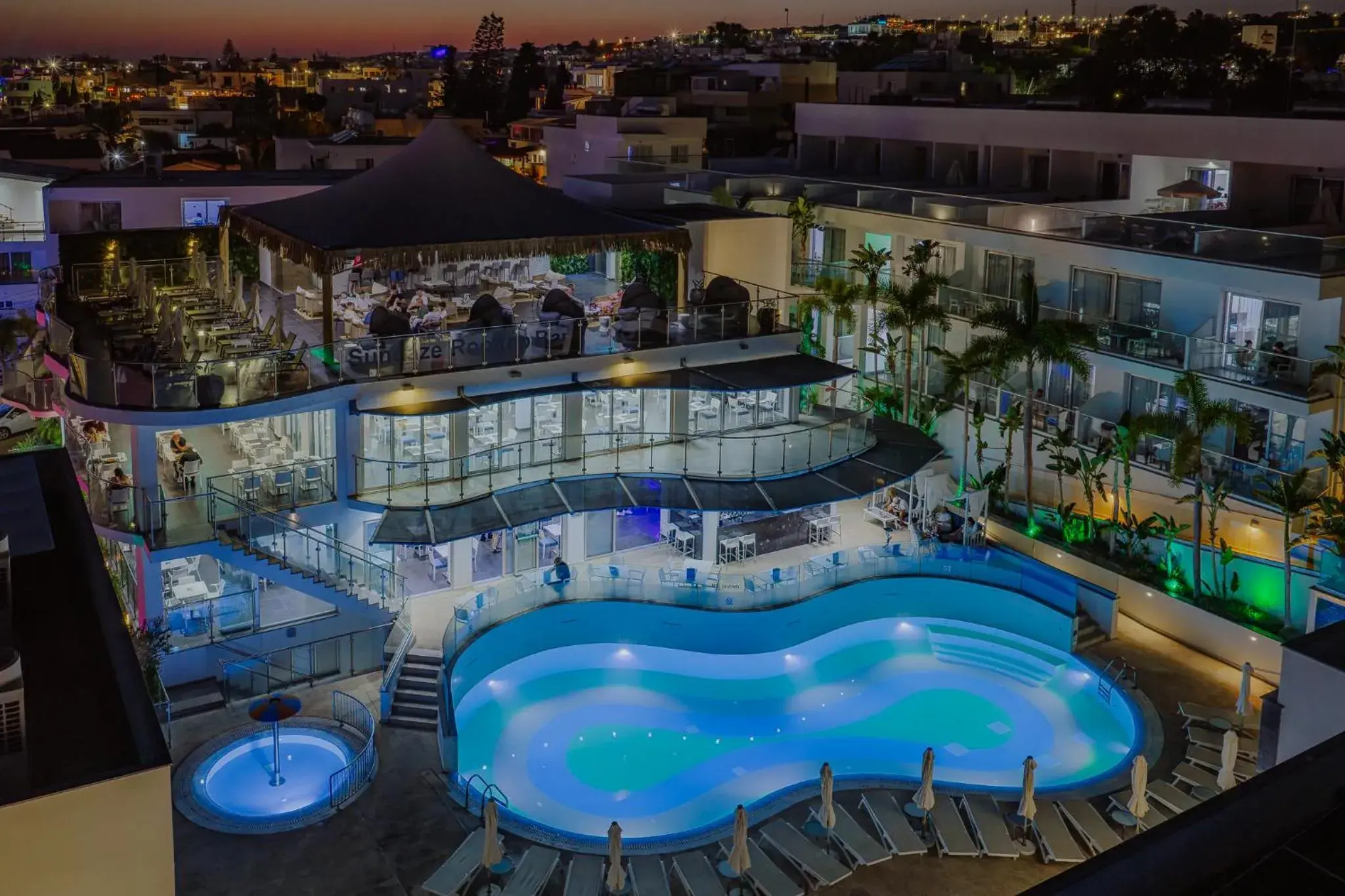 Bird's eye view in Tasia Maris Oasis Bird's eye view in Tasia Maris Oasis