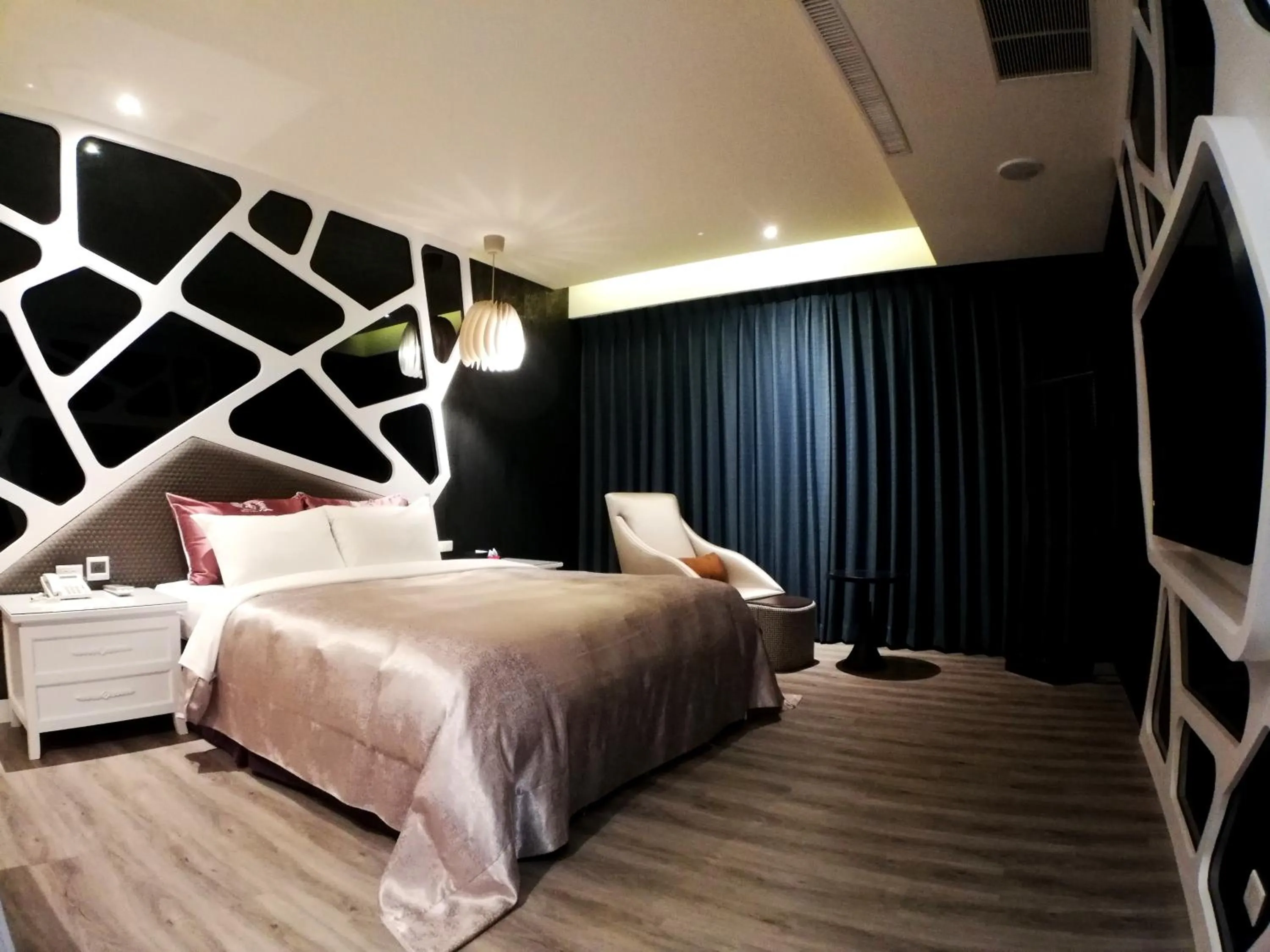 Bed in Song Xia Motel